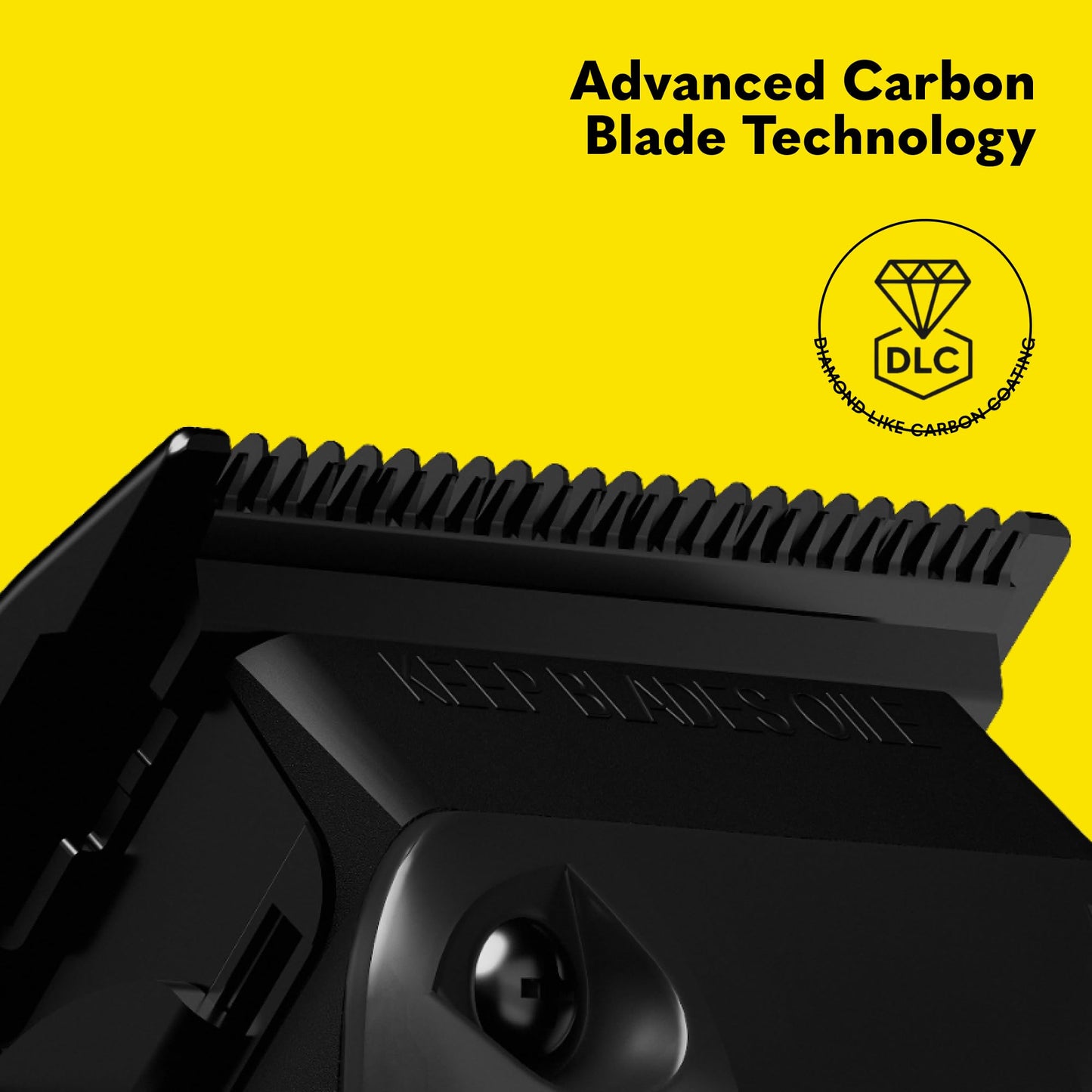 The Beard Club Pro - Recortadora de barba para hombre - Cortadora de pelo profesional para peluqueros - Eléctrico inalámbrico recargable de alta potencia 13.000 RPM - 10 guías - Palanca cónica