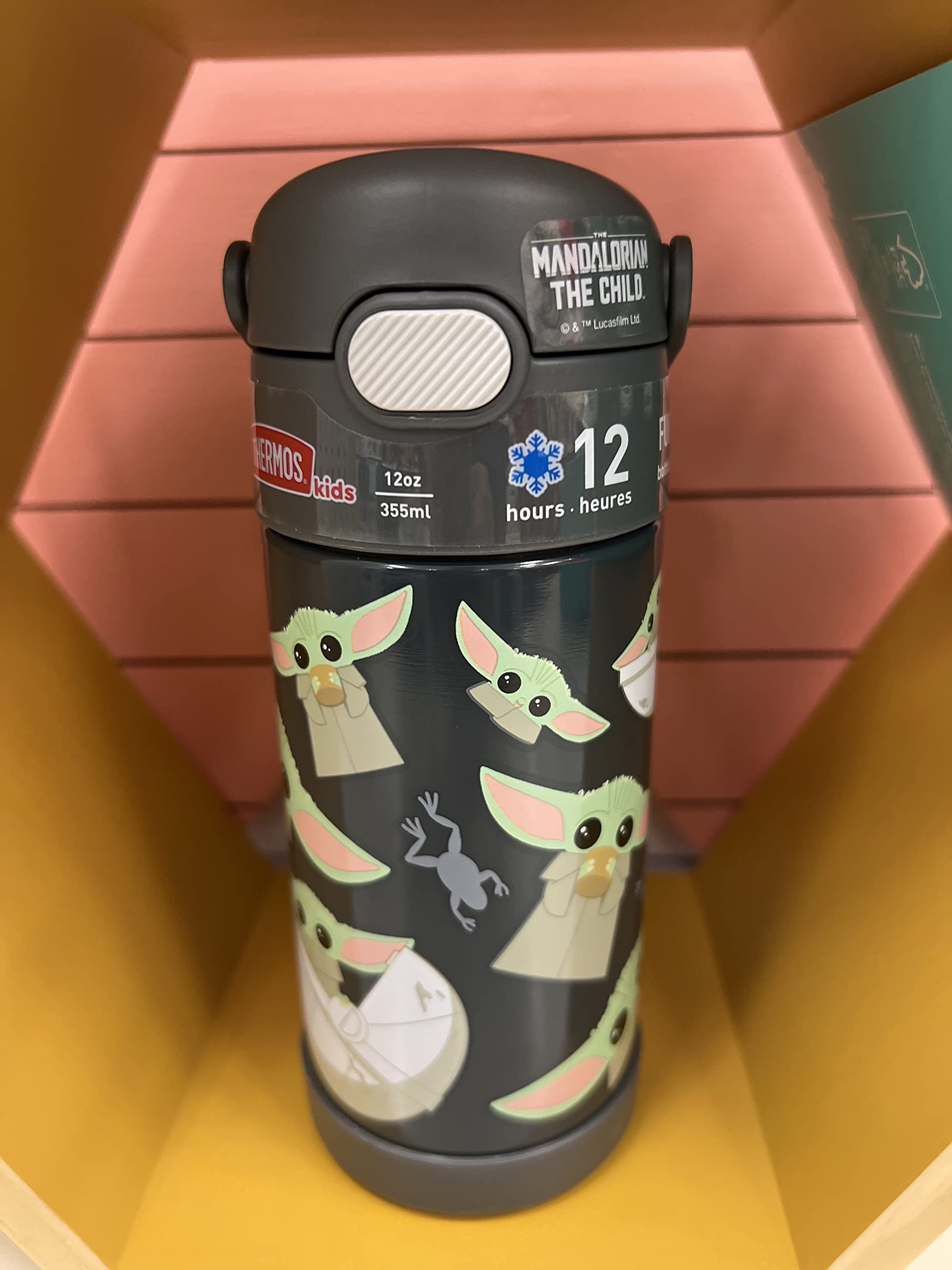 Botella Termo THERMOS Mandalorian Acero Inoxidable para Niños