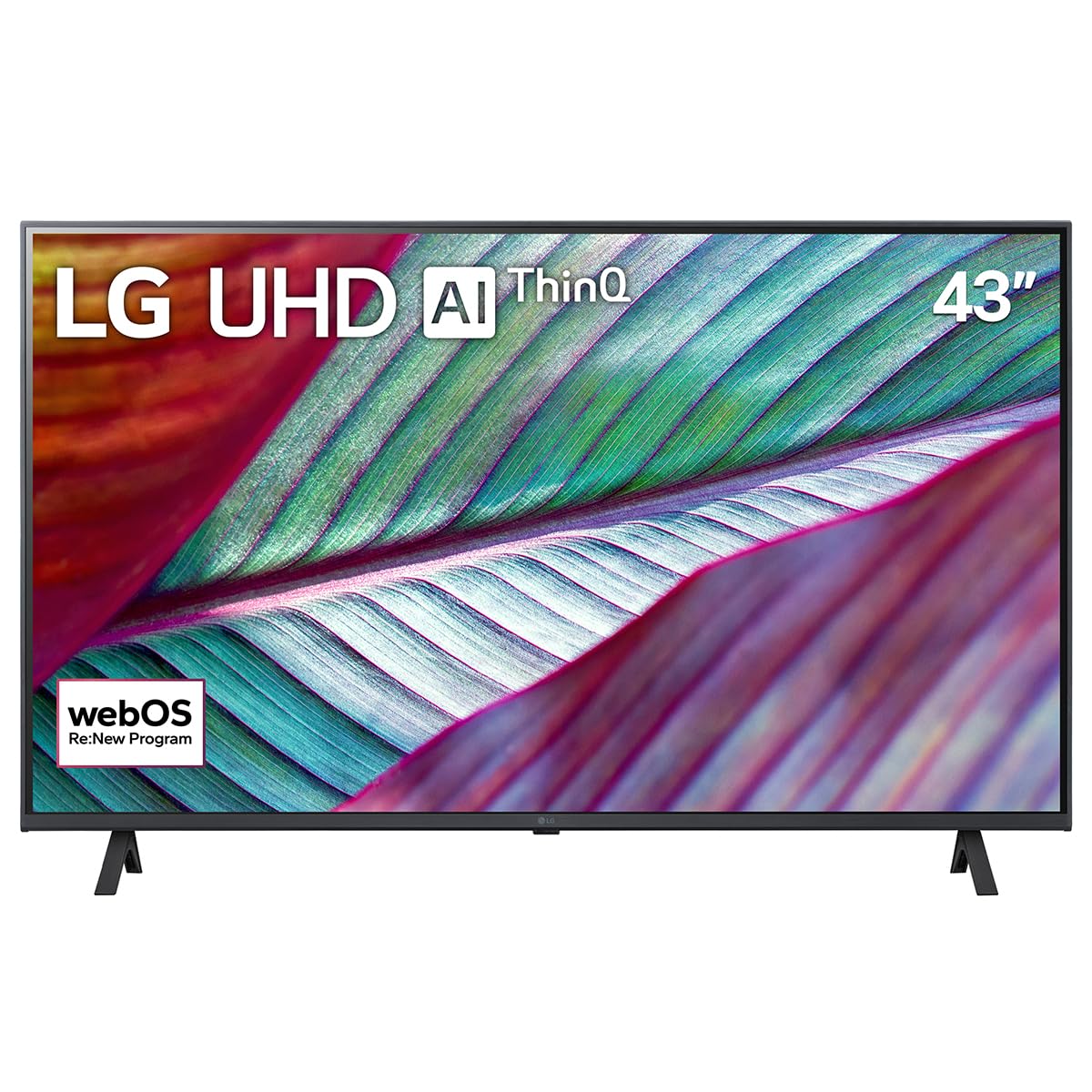 LG Pantalla UHD AI ThinQ 43" 4K Smart TV 43UR78009SB