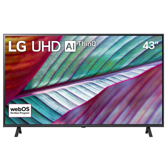 LG Pantalla UHD AI ThinQ 43" 4K Smart TV 43UR78009SB