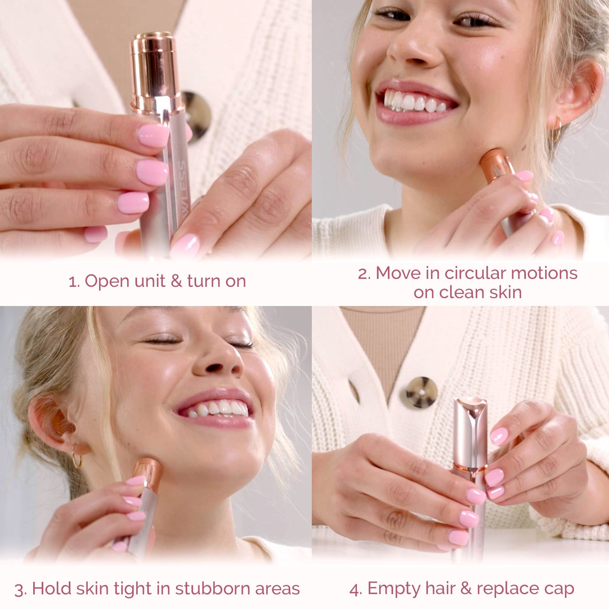 FINISHING TOUCH - Depilador indoloro para mujer Flawless
