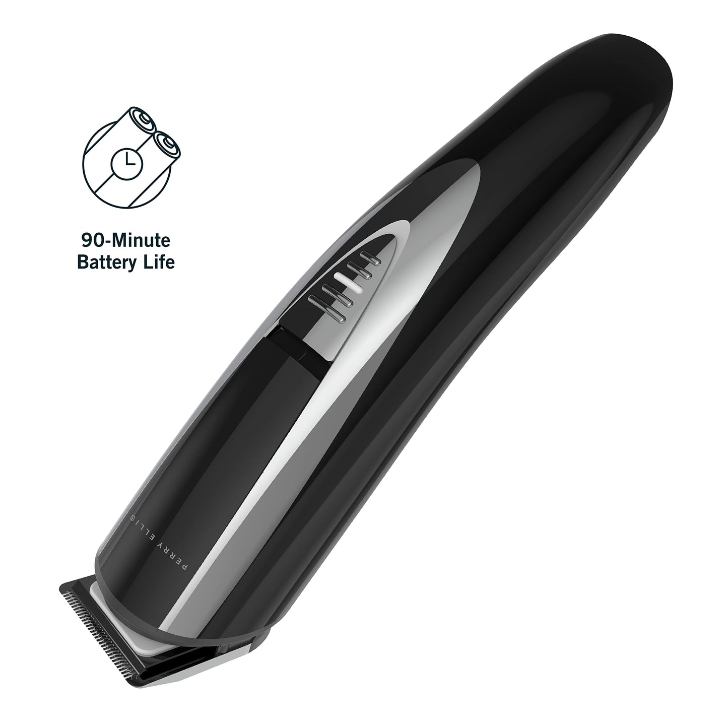 Perry Ellis - Kit de aseo múltiple todo en uno de 16 piezas | Recortadora de barba USB recargable para hombres | visualización LED y base de carga | Afeitadora inalámbrica para cabello, cuerpo, bigote, cara, nariz, oreja | Maquinilla eléctrica