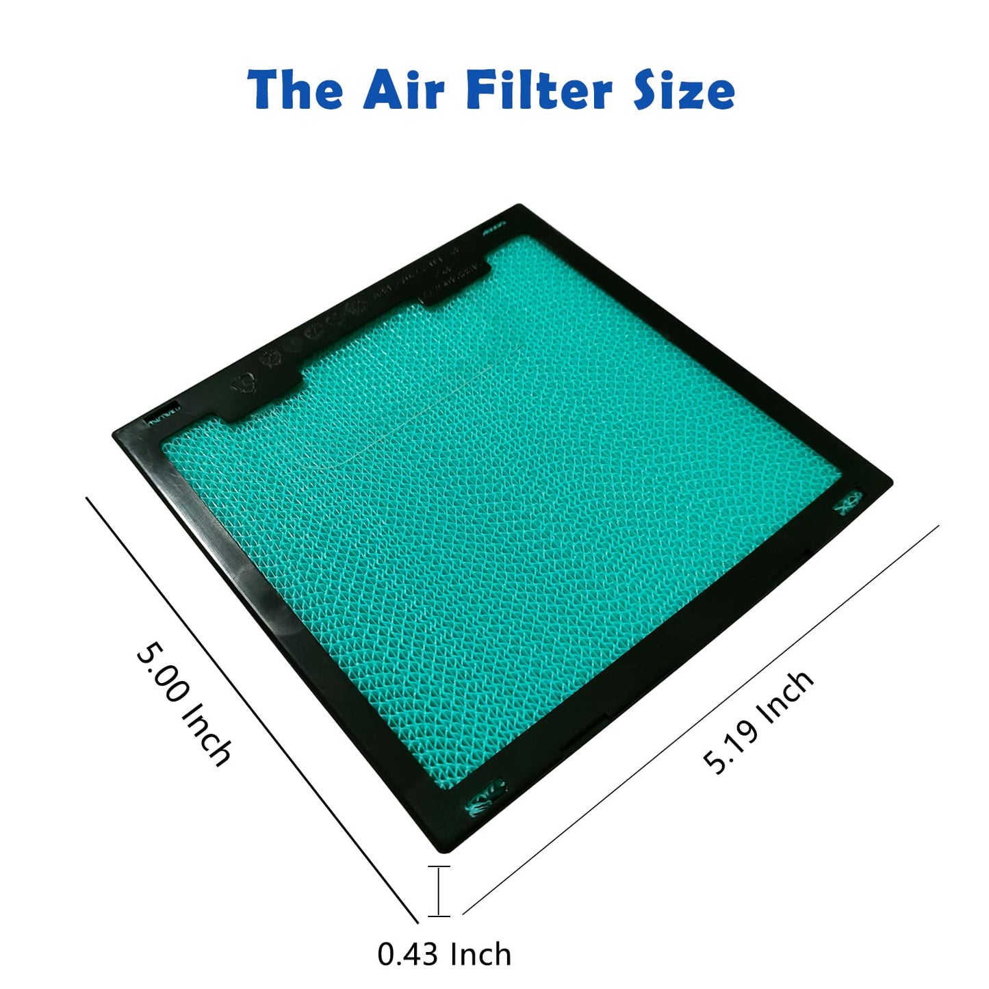 Khotilong - Filtro de repuesto ah-b32020 para proyector Eiki EK-800, EK-800U Paquete de 3