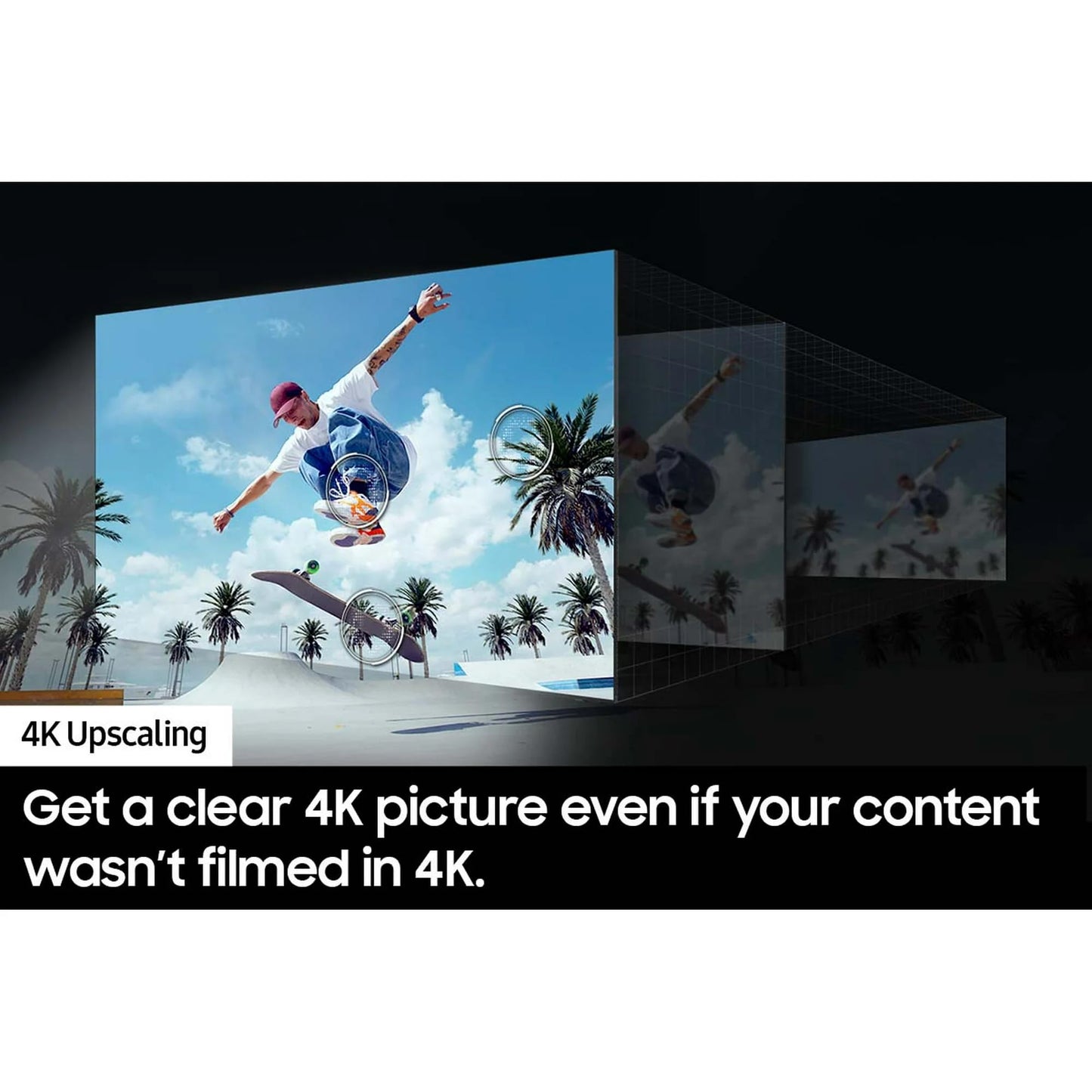 Televisión Smart TV Samsung 50 Pulgadas 4K HDR PurColor para Alexa y Google Assistant Reacondicionada