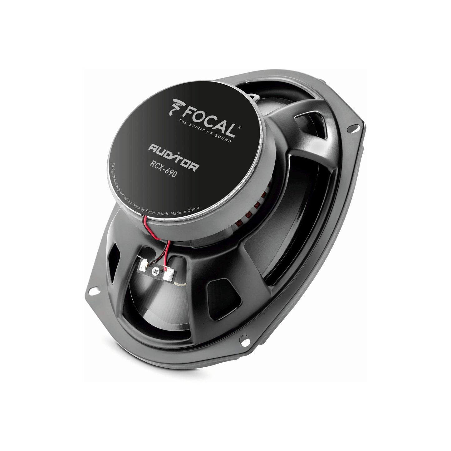 Auditor RCX-690/118245 Bocina Coaxial 6 x 9 Tweeter de Domo invertido de Aluminio Color Negro (Cono de Polipropileno),