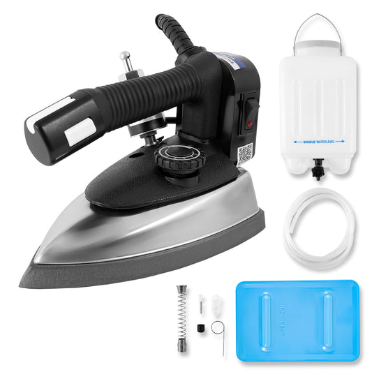 botella Plancha de vapor Gravity Feed Plancha de vapor con suelaantiadherente laminado placa