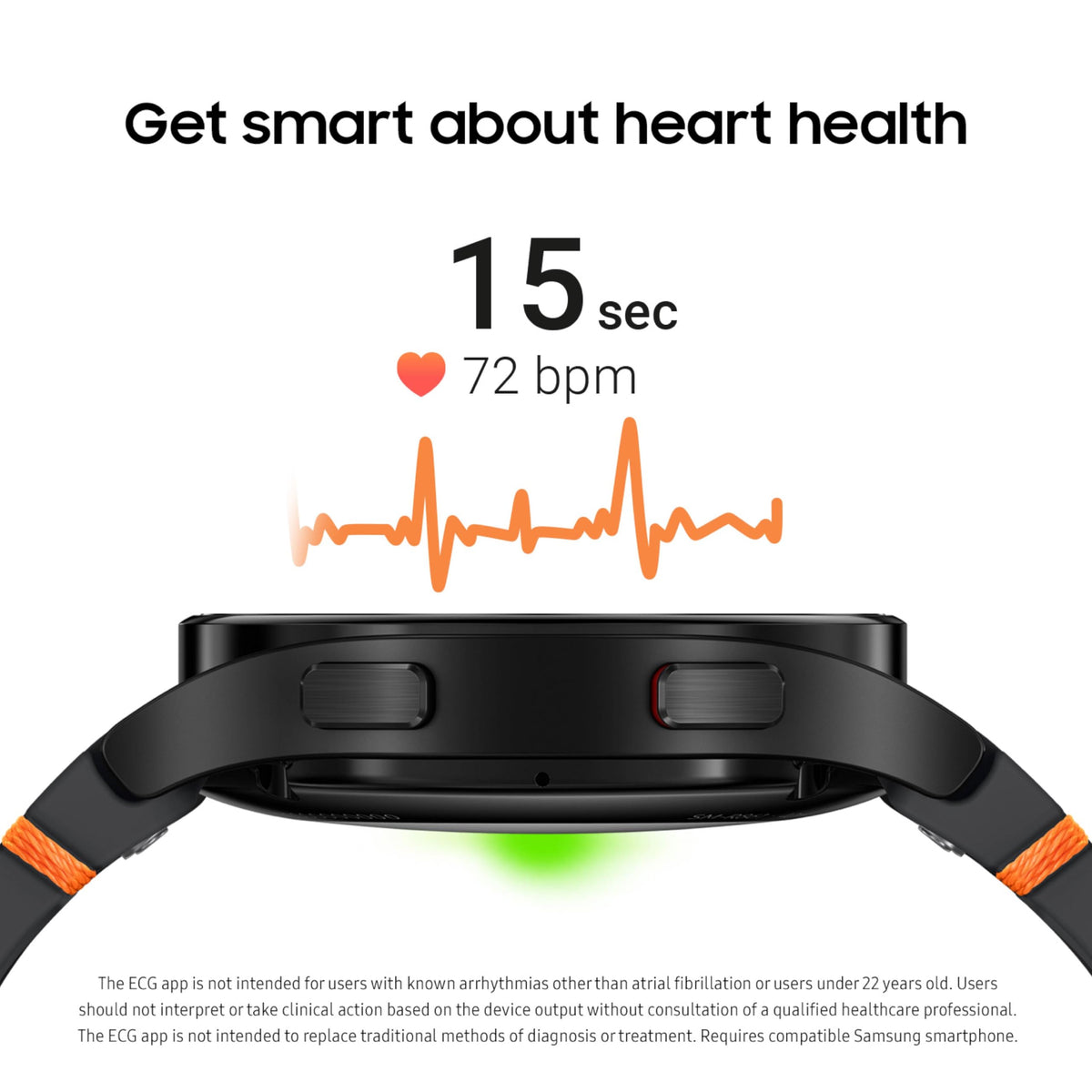 Smartwatch Samsung Galaxy Watch 40 mm LTE Negro con Sensor BIA y Seguimiento de Fitness
