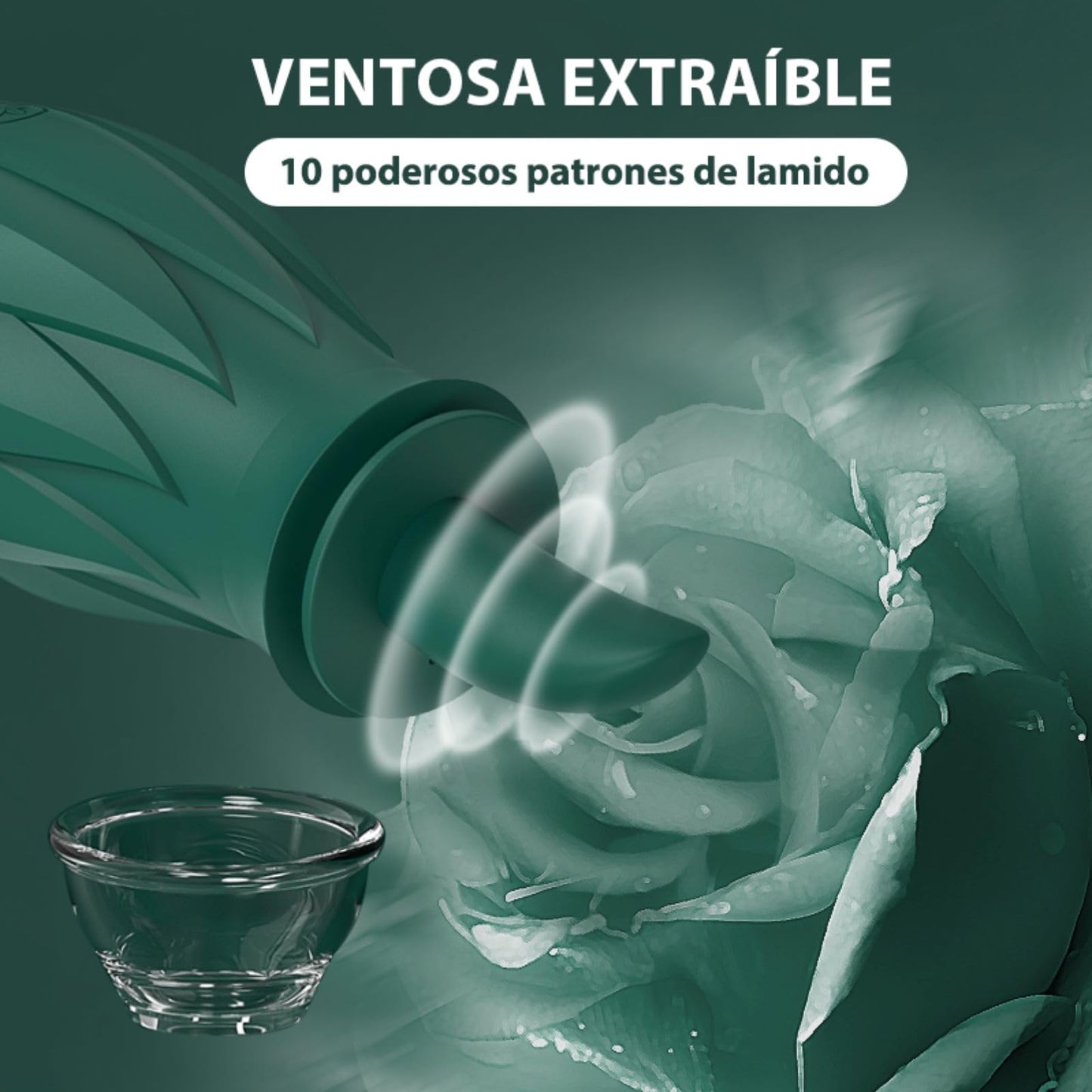 Succionador de Clítoris con Lengua Silencioso para Mujer