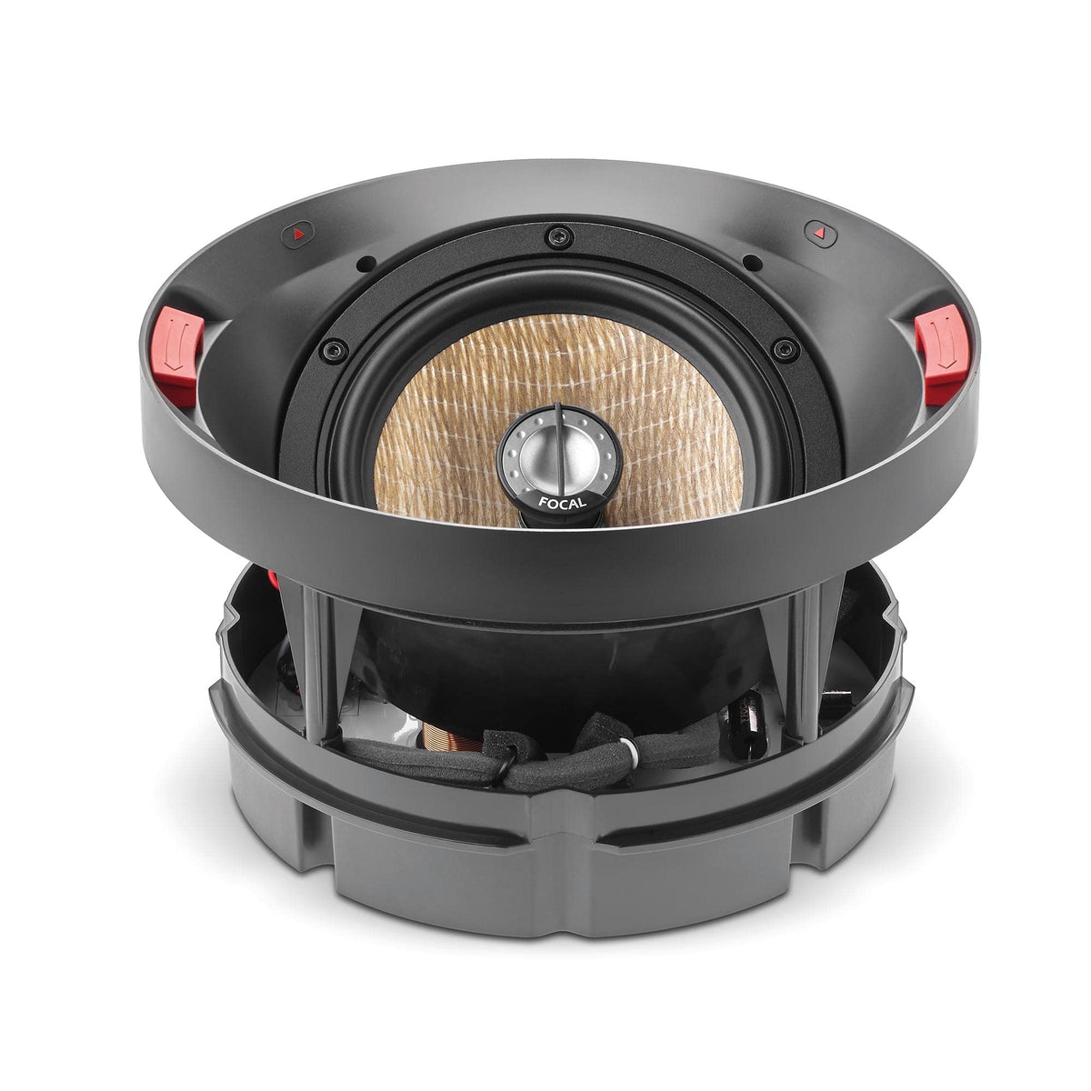 Altavoz Coaxial Focal 300 ICA6 en Techo a 90 Grados