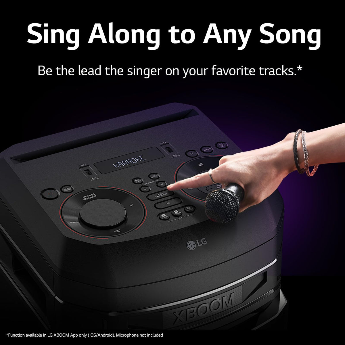 Sistema de Audio LG XBOOM RNC5 Graves Potentes