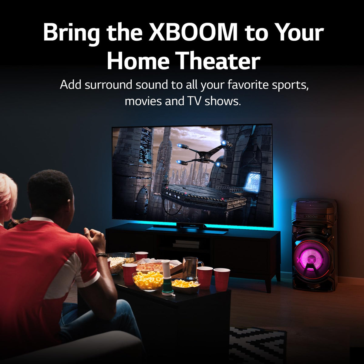 Sistema de Audio LG XBOOM RNC5 Graves Potentes