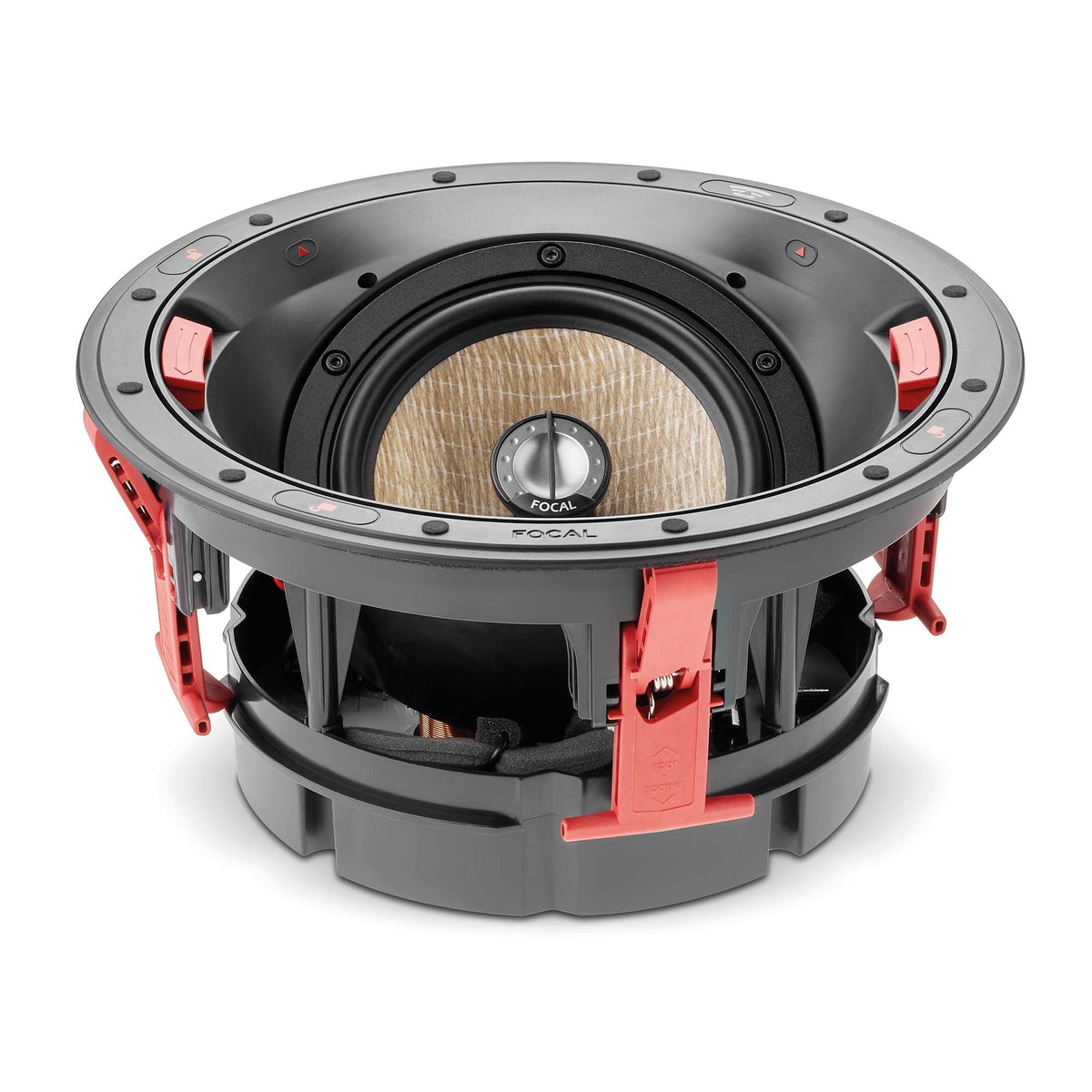Altavoz Coaxial Focal 300 ICA6 en Techo a 90 Grados