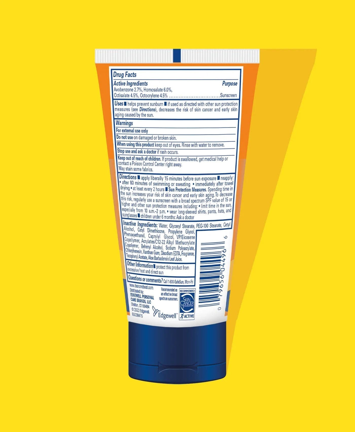 Protector Solar Banana Boat Sport Performance SPF 30  para Rostro