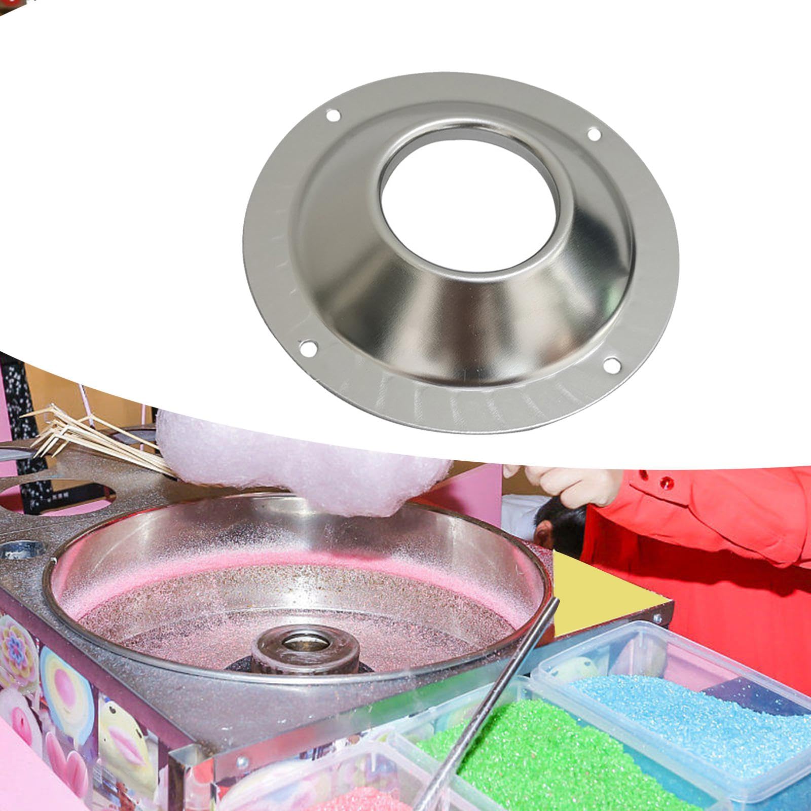 Cubierta del cabezal de calefacción para máquina de azúcar de algodón, repuestos de máquina de caramelos, repuestos para máquina de hilo de