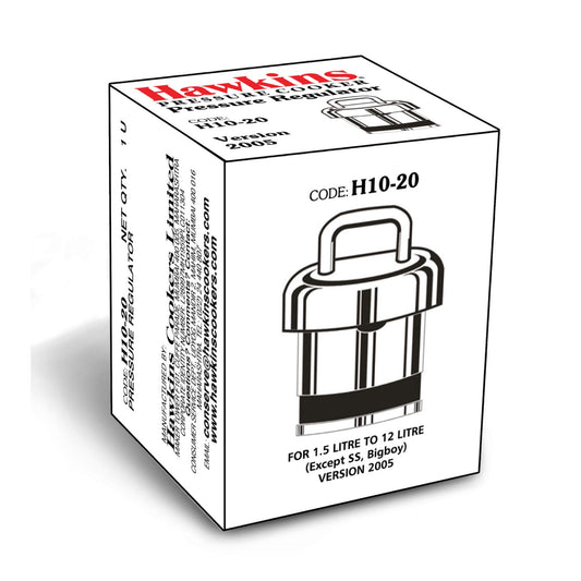 Hawkins H10-20 Pressure Regulator for Classic Aluminum and Stainless Steel Pressure Cookers