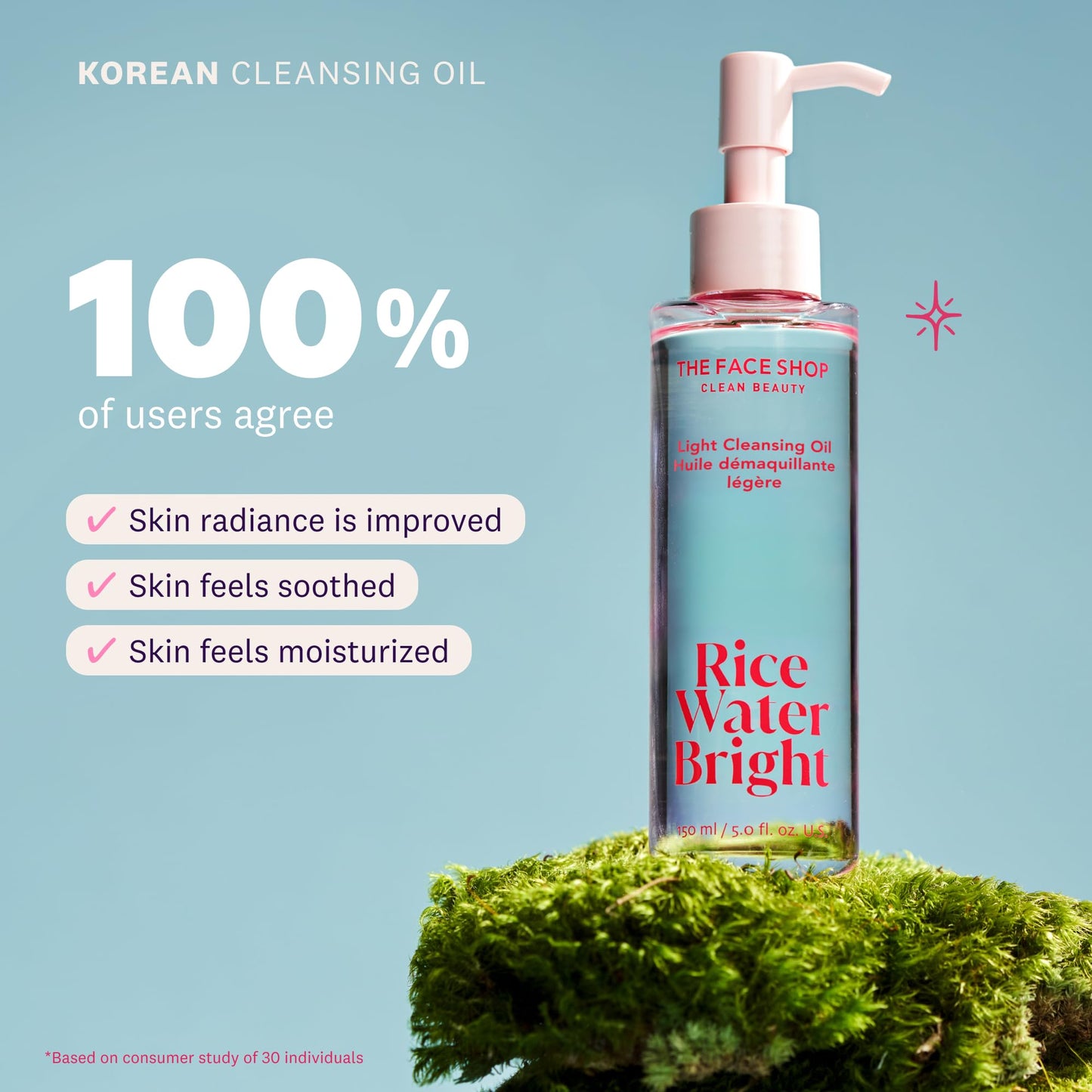 The Face Shop - Rice Water Bright - Cleansing Light Oil - Facial Care
