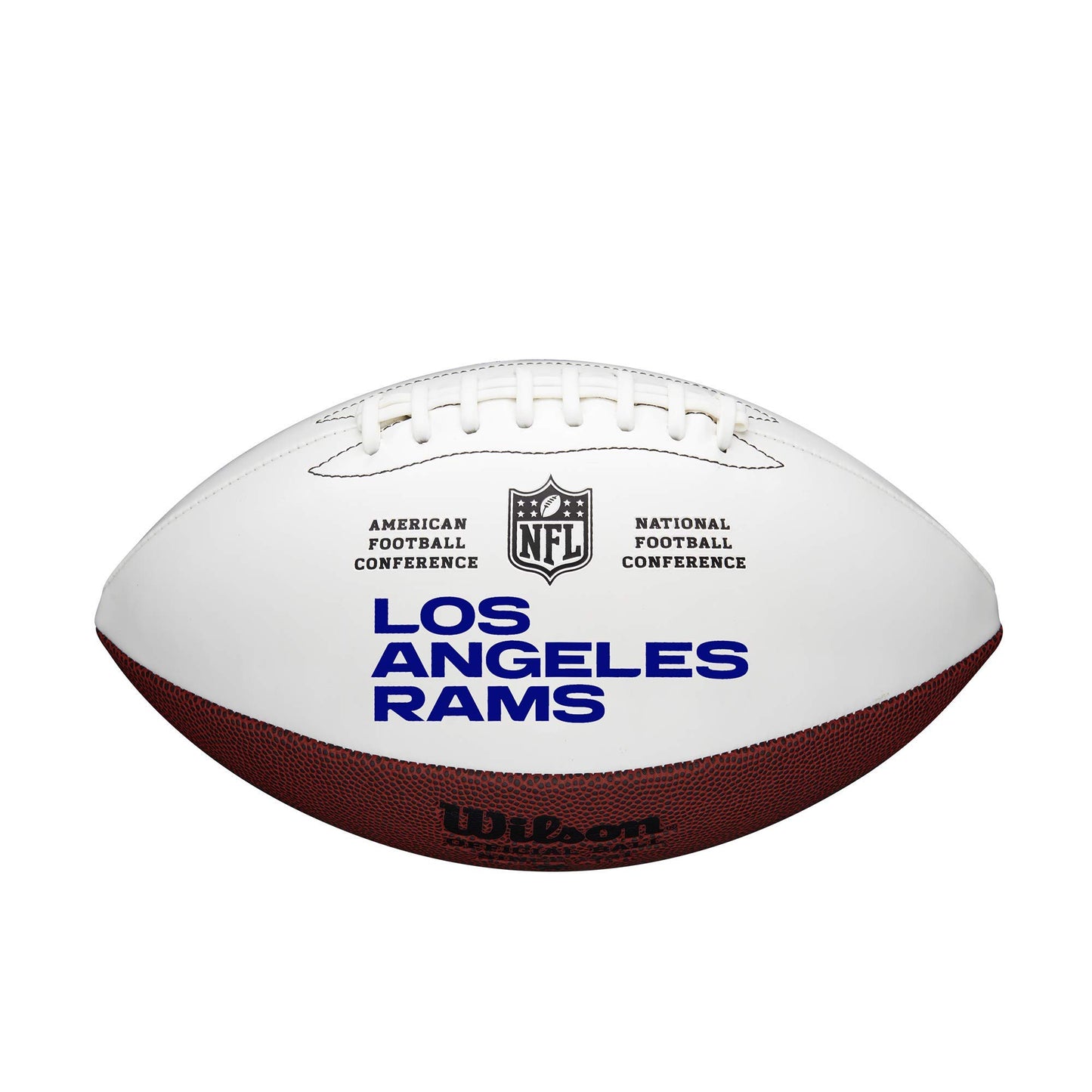 Balón de Fútbol Wilson NFL Live Signature Los Angeles Rams Tamaño Oficial