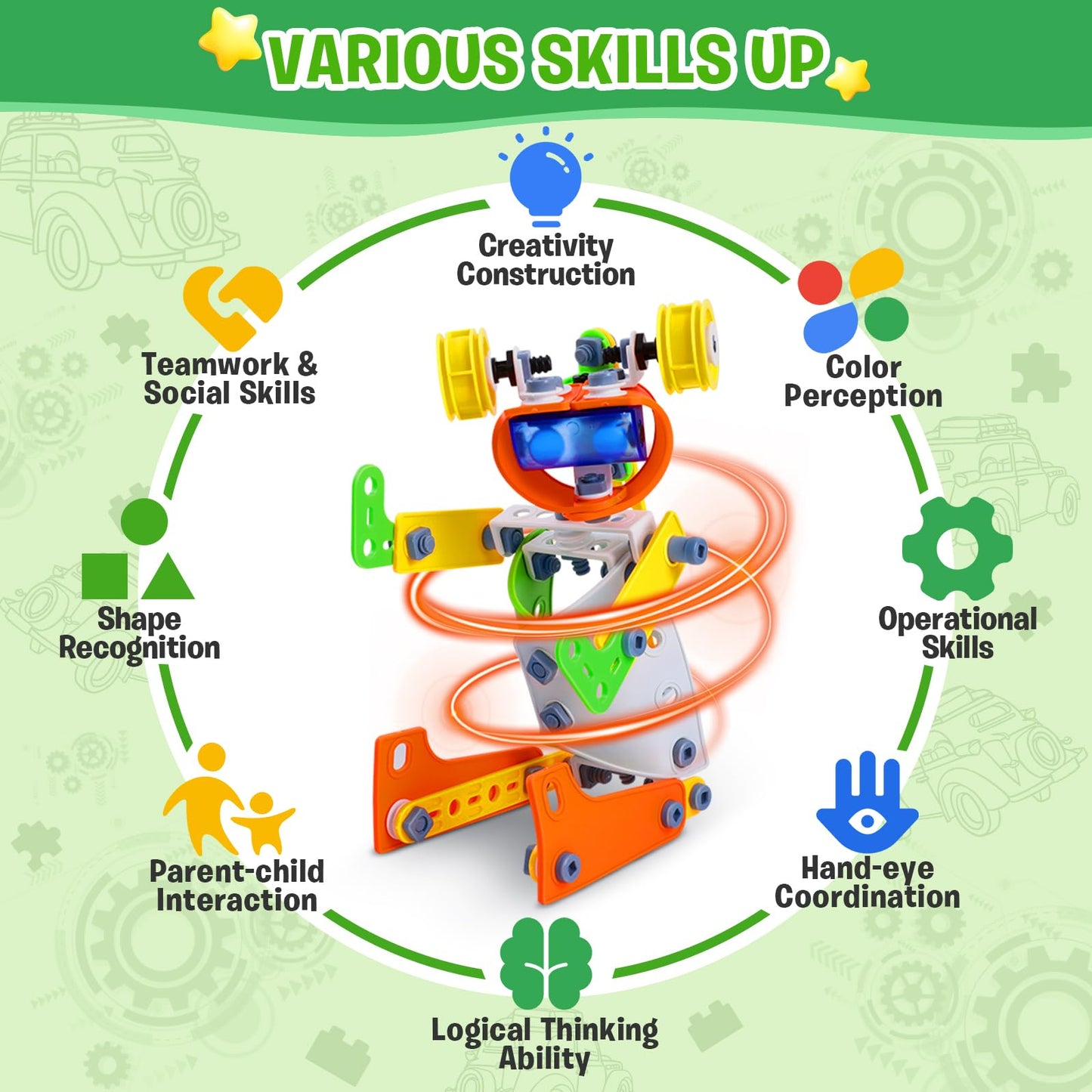 Wise Block 5 en 1 Steam Kit