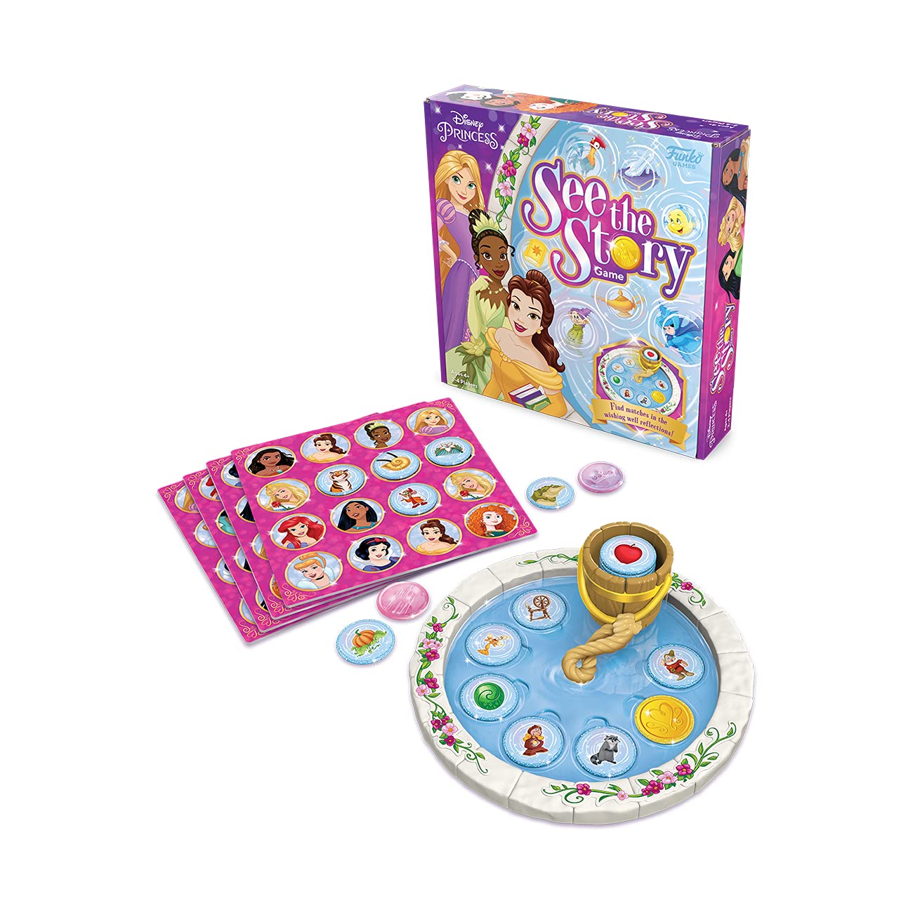 Juego de Mesa Funko Disney Princess See The Story