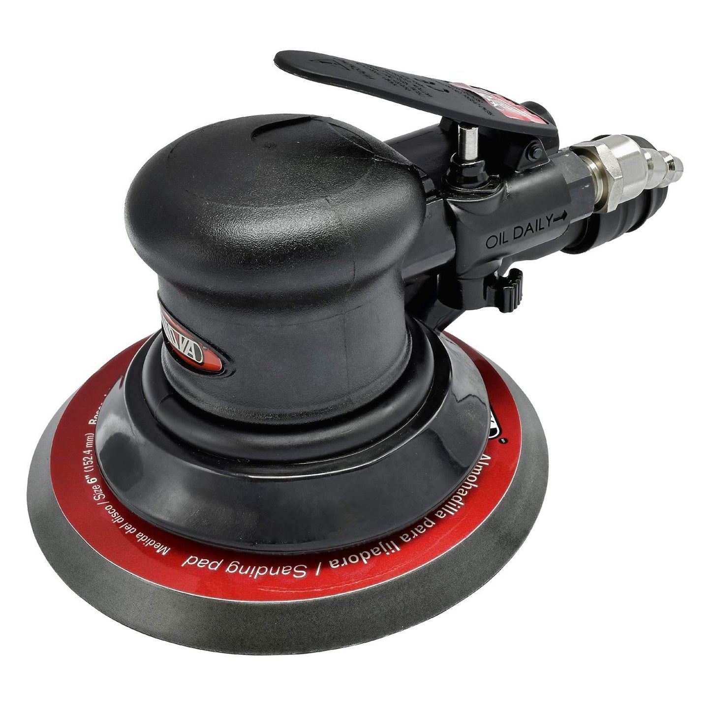 Knova Lijadora Neumática Orbital Rotativa 6" 10,000 R.P.M. 90 PSI c/regulador de velocidades (Lijadora neumática orbital)