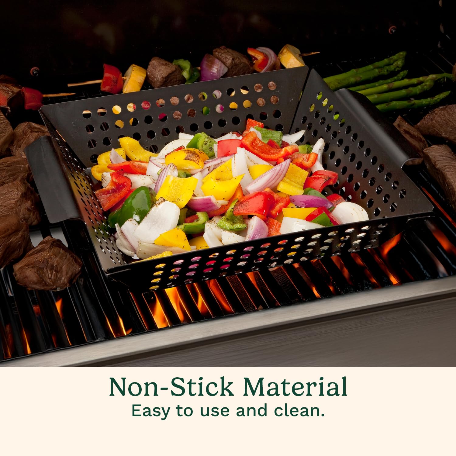 Cuisinart CNW-328 Non Stick Grill Wok, 11" x 11