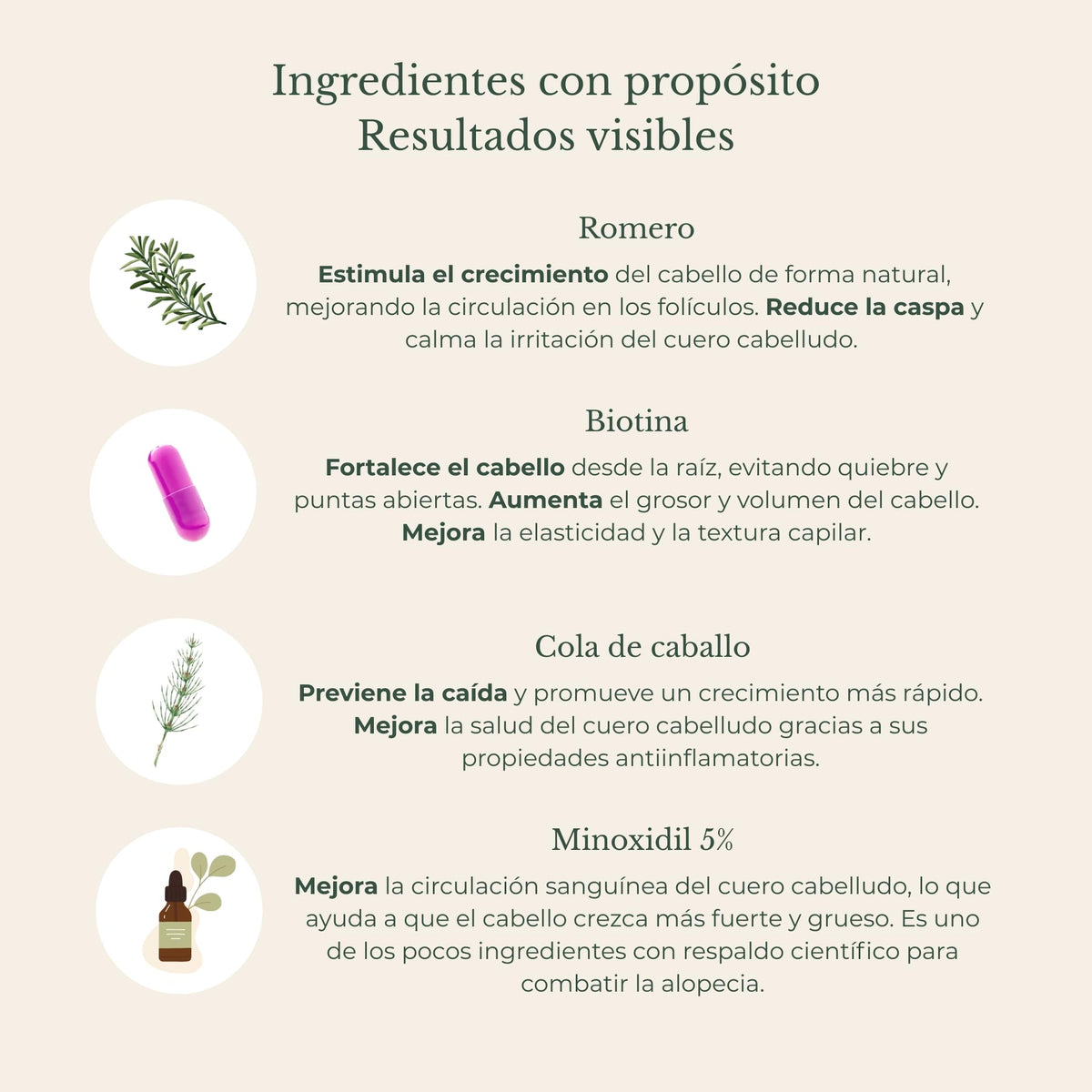 Shampoo Anticaída Magirna con Minoxidil y Biotina, Fortalece y Engrosa el Cabello, Fórmula Intensiva sin Sulfatos ni Parabenos