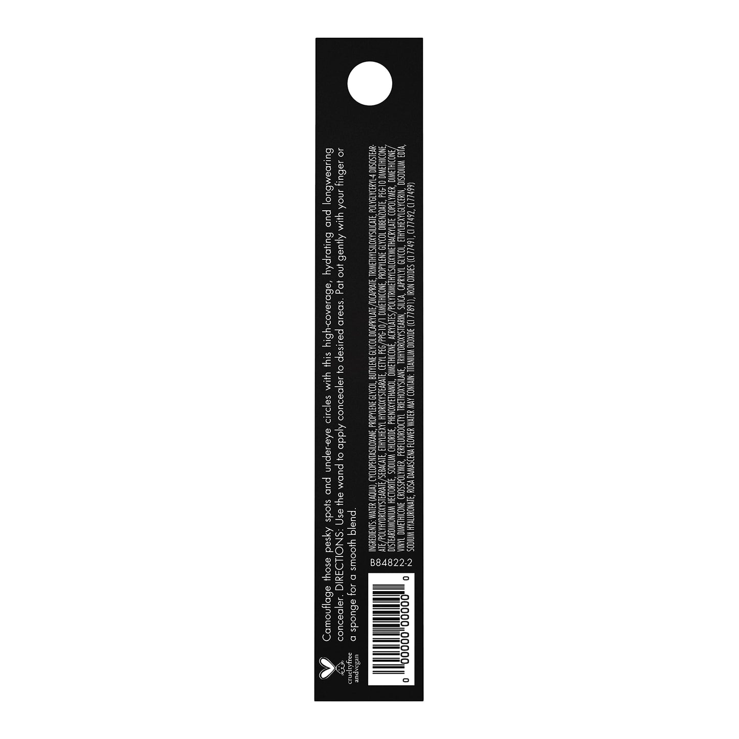 elf, Corrector de camuflaje hidratante, Ligero, Cobertura completa, Larga duración, Oculta, Corrige, Cubre, Hidrata, Destaca, Beige claro, Acabado satinado, 25 tonos, Uso durante todo el día, 0.20 Fl