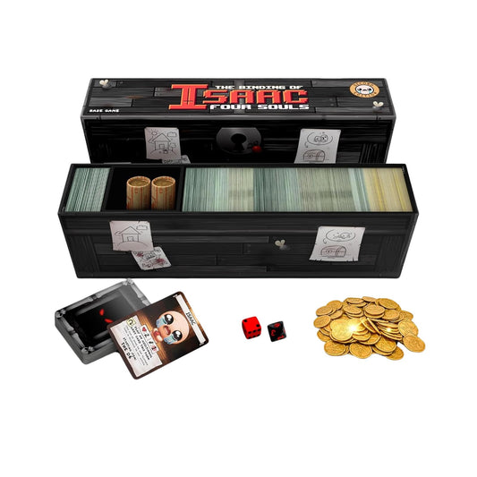 Maestro Media: The Binding of Isaac: Four Souls (2ª edición) - Juego de cartas de estrategia, licencia oficial, edades 13 +, 1-4 jugadores, 30 minutos
