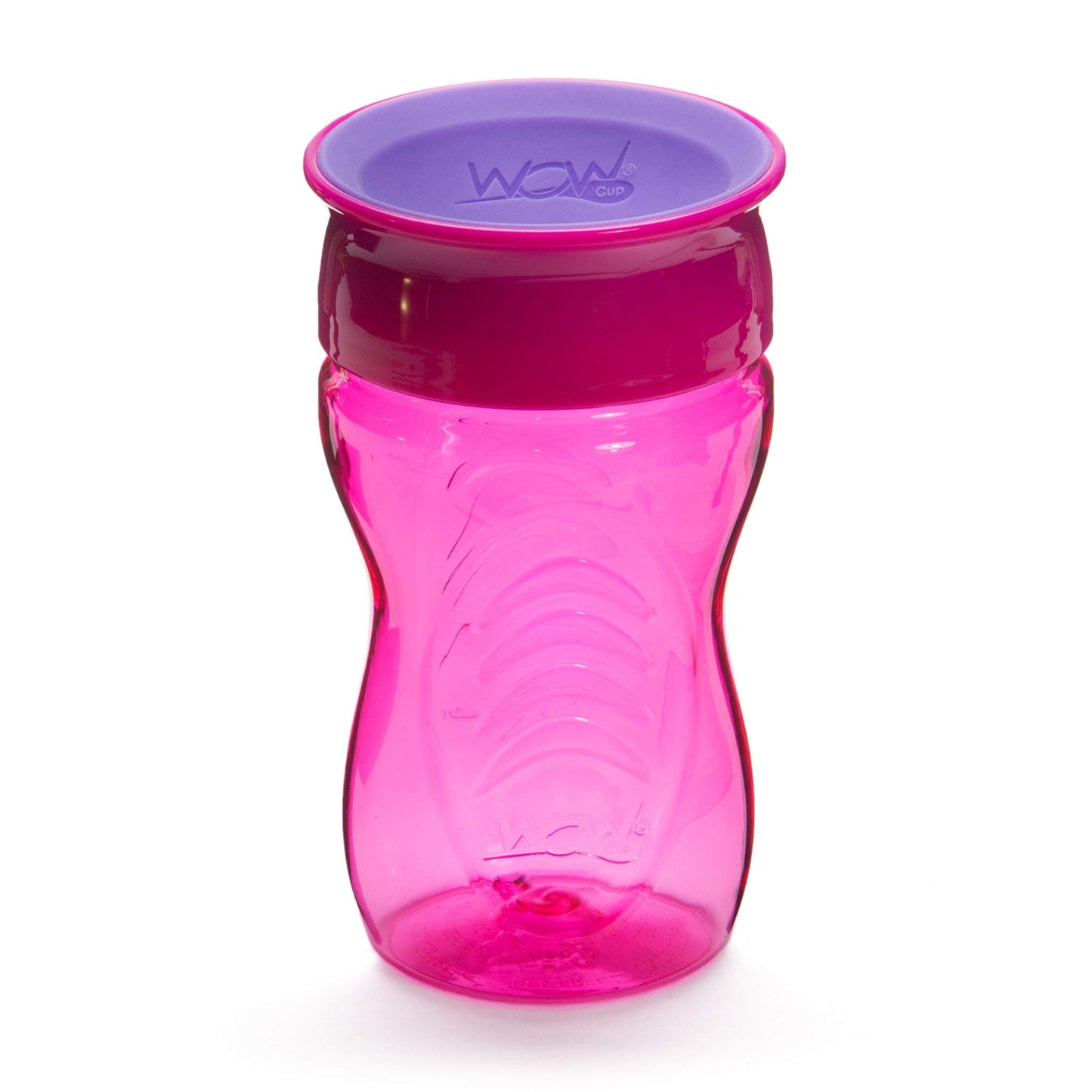(Pink) - Wow Cup for Kids - New TRITAN (Pink) 360 Spill Free Cup