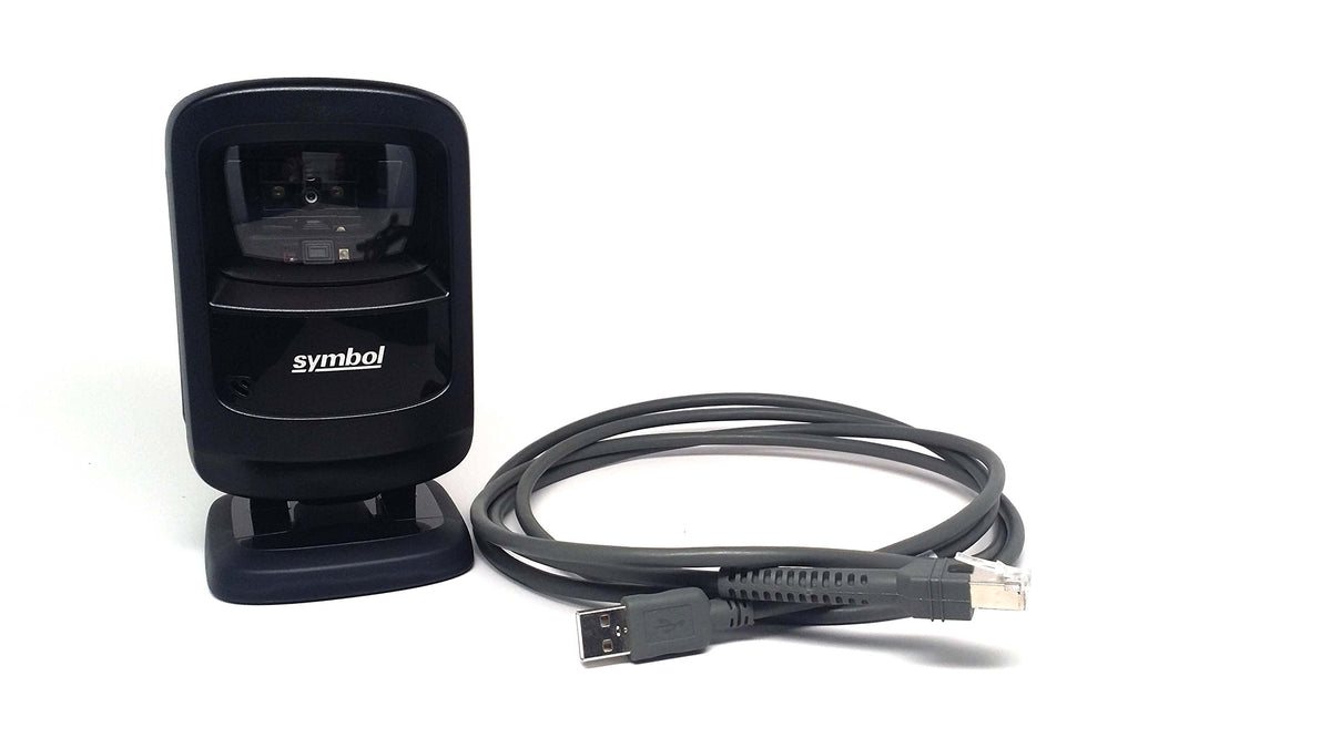 Escáner Zebra Symbol DS9208 Negro con Cable USB Manos Libres