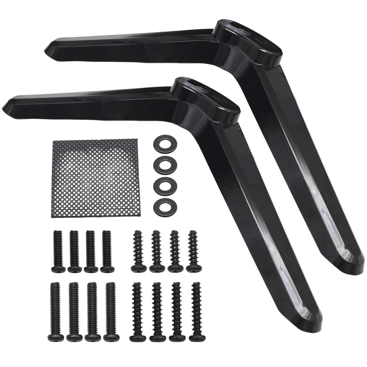 Patas de Televisor Laffoonparts Negras Soporte Universal para Televisores de 32 a 55 Pulgadas