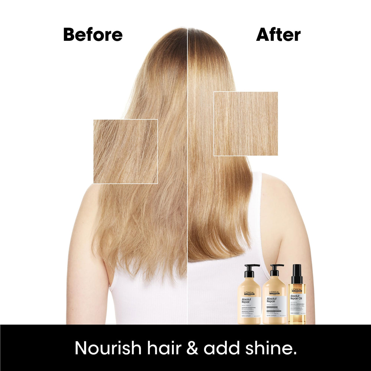 L'Oréal Professionnel Absolut Repair Shampoo Refill 500ml
