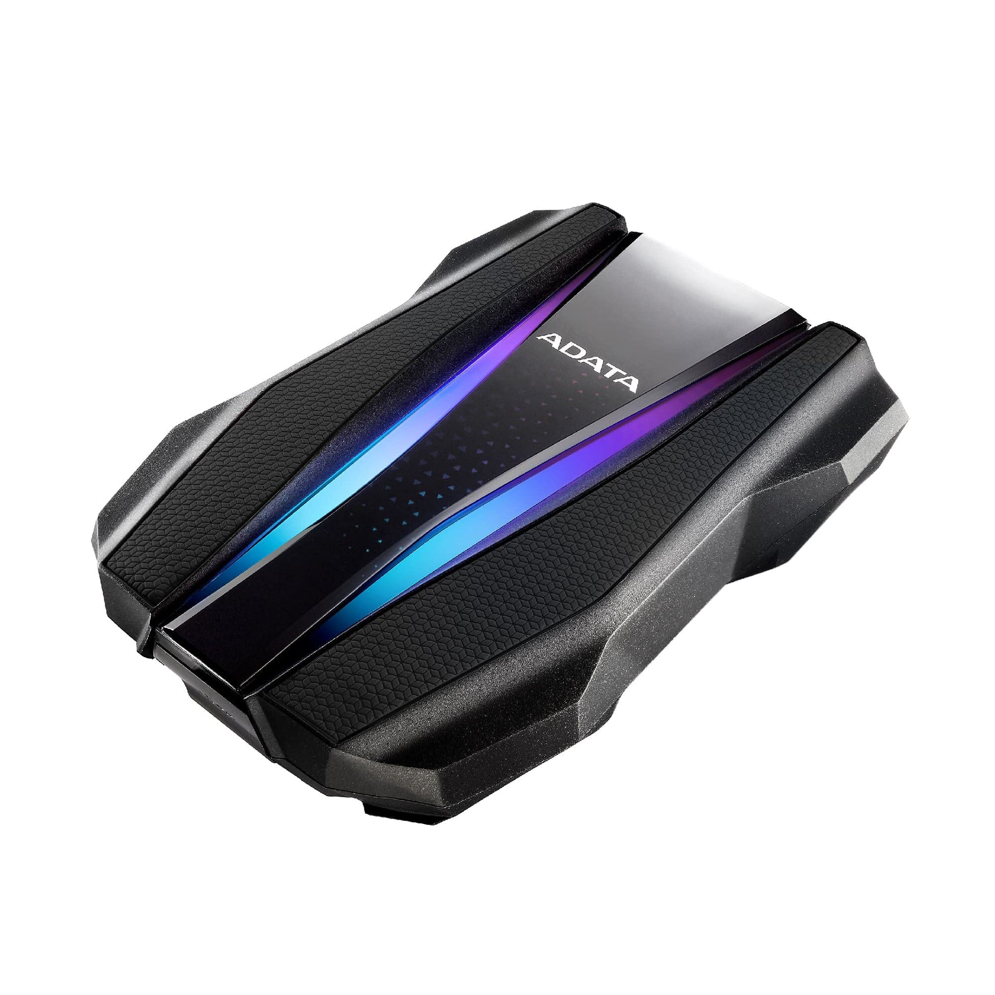 Disco Duro Externo ADATA Negro Resistente a Golpes, Agua y Polvo RGB 2 TB Certificación Grado Militar