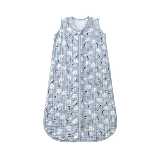 TADO MUSLIN - Saco de dormir para bebé de 2 a 4 T, manta portátil para bebé, 100% algodón orgánico, 0.5 TOG, sacos de dormir para niños pequeños, cierre de 2 vías, suave, 4 capas, 2T, 3T, 4T, ovejas