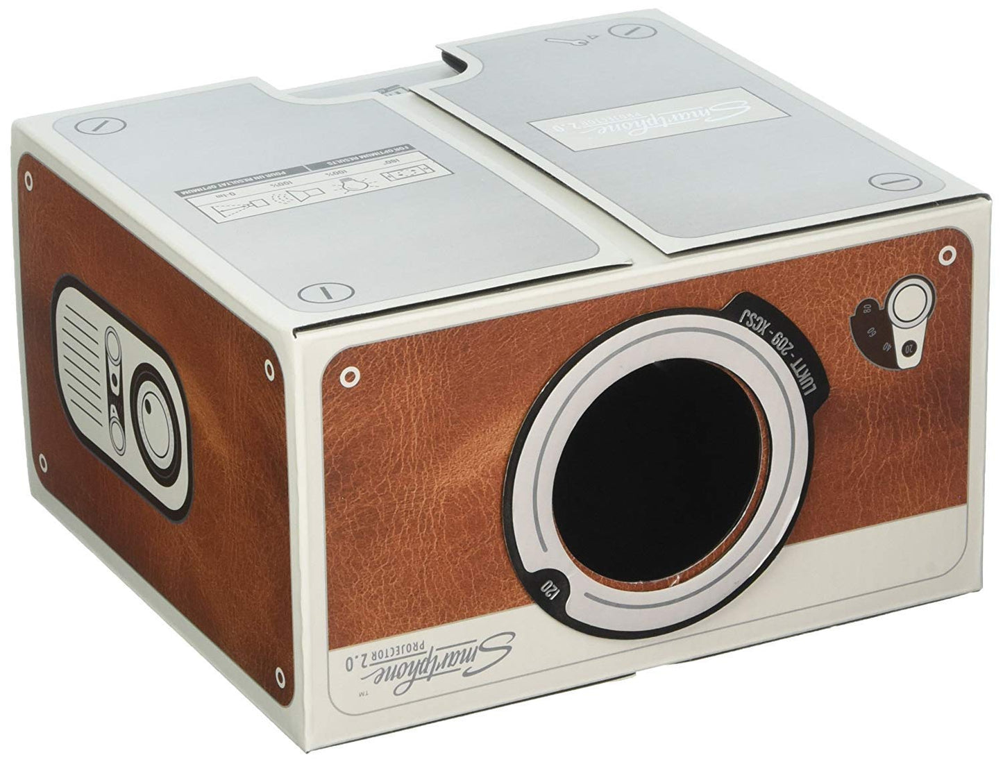 Luckies of London | Proyector portátil para teléfono Inteligente | visualización de proyector para teléfono Celular | Accesorios de recámara y Dispositivos técnicos inalámbricos | Accesorios para