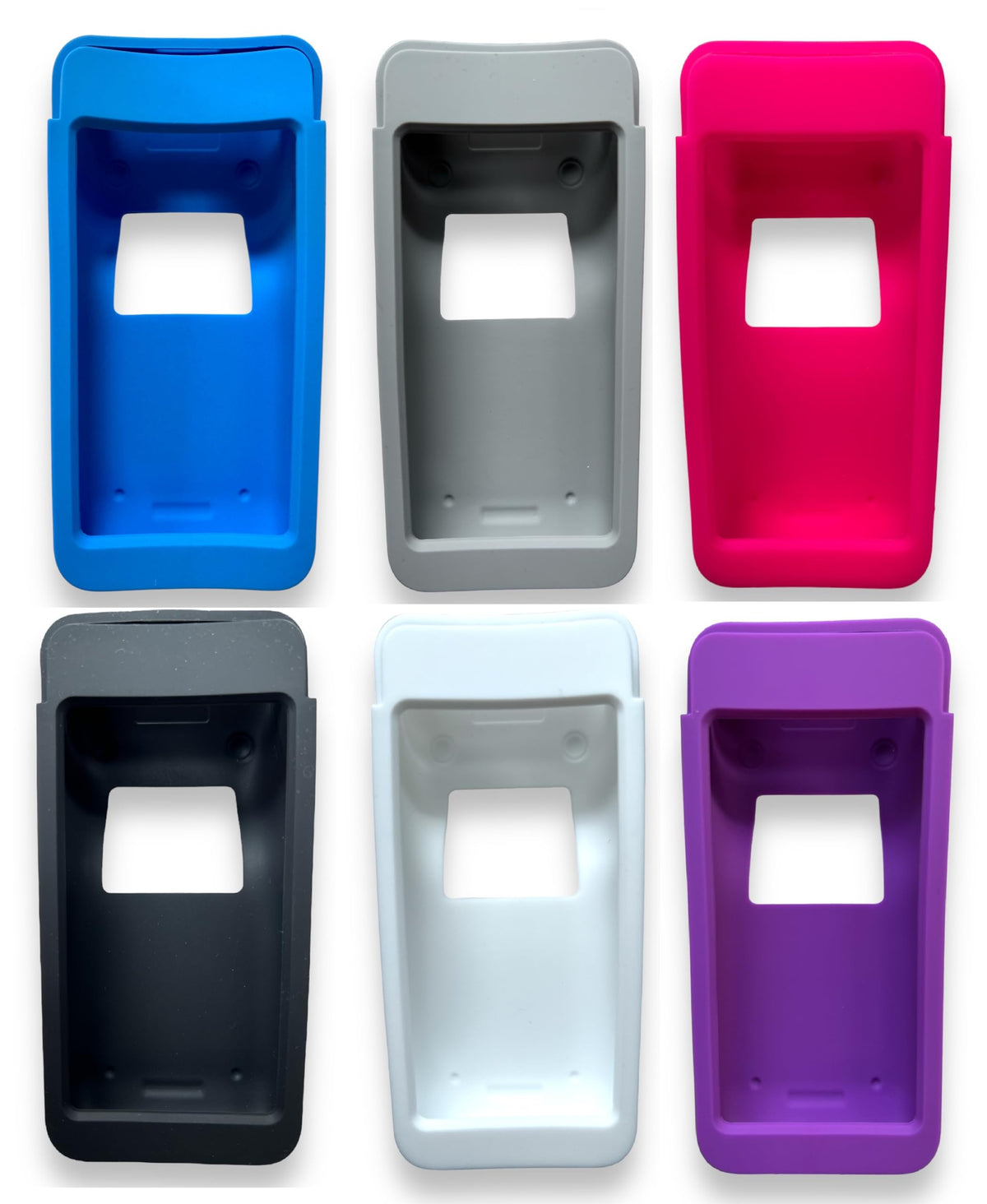 Funda Protectora de Silicona Pax PRO A920 Negro para Dispositivo con Código de Barras