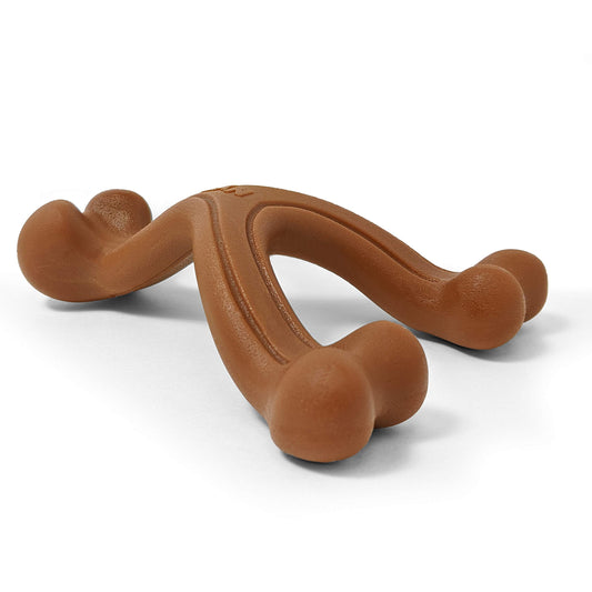 Juguete para Perro Nylabone Bisonte Ergonómico y Resistente para Perros Adultos Grandes/Gigantes