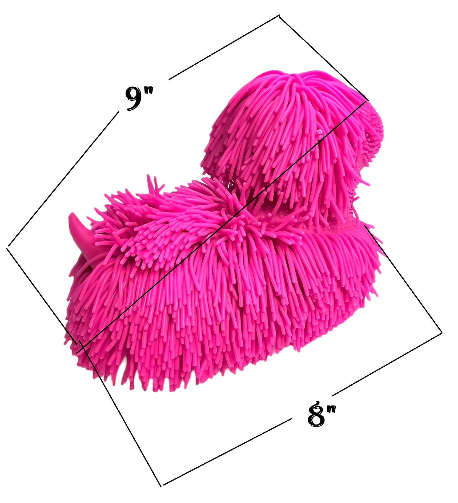 Juguete Suave y Lanudo Zugar Land Blanco con Relleno de Aire para Perro