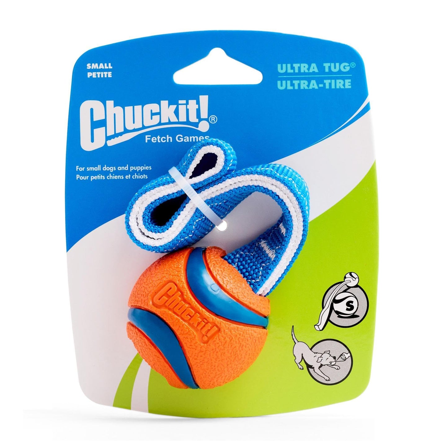 Chuckit! Small Ultra Tug, Colores Surtidos