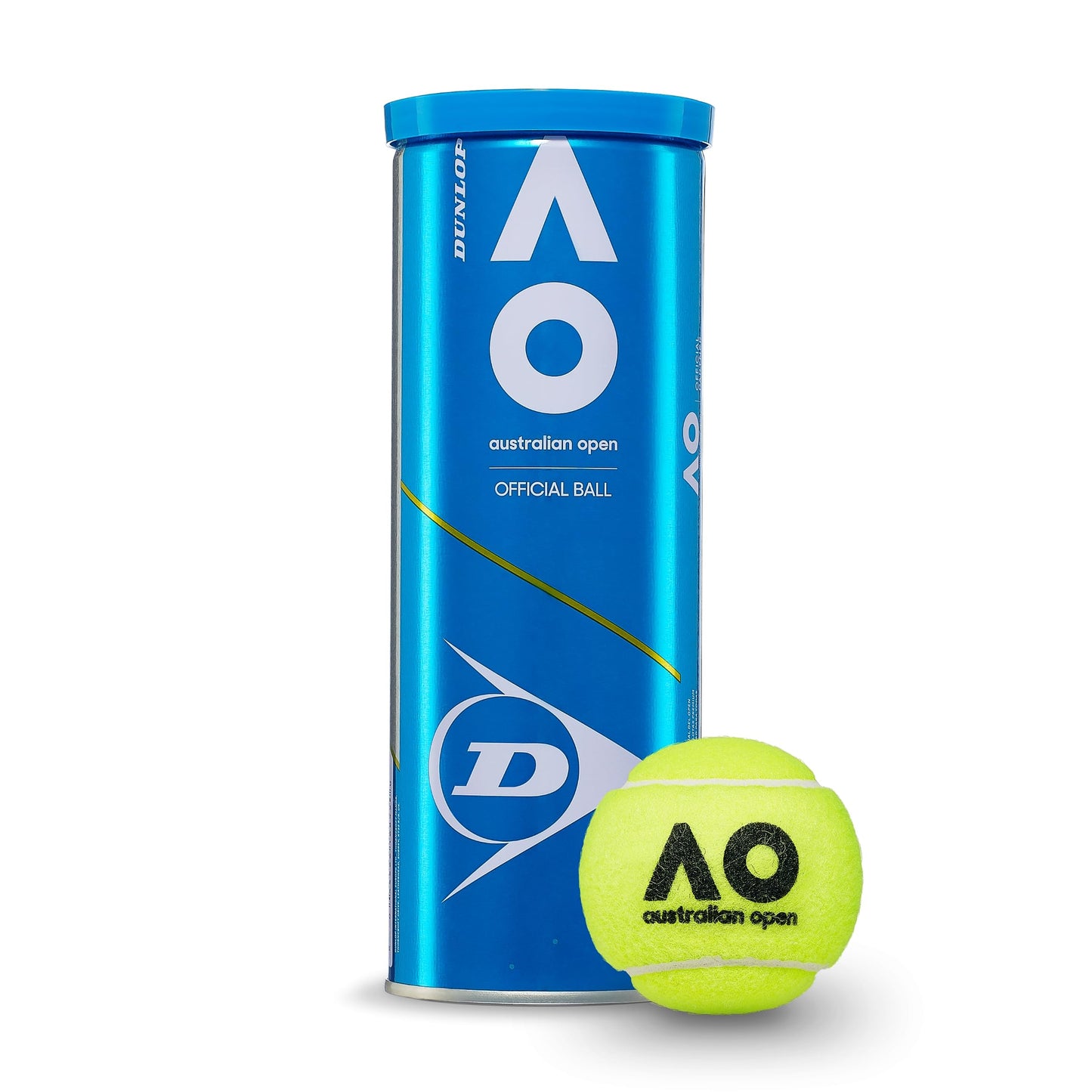 DUNLOP Pelotas de tenis australianas abiertas (lata)