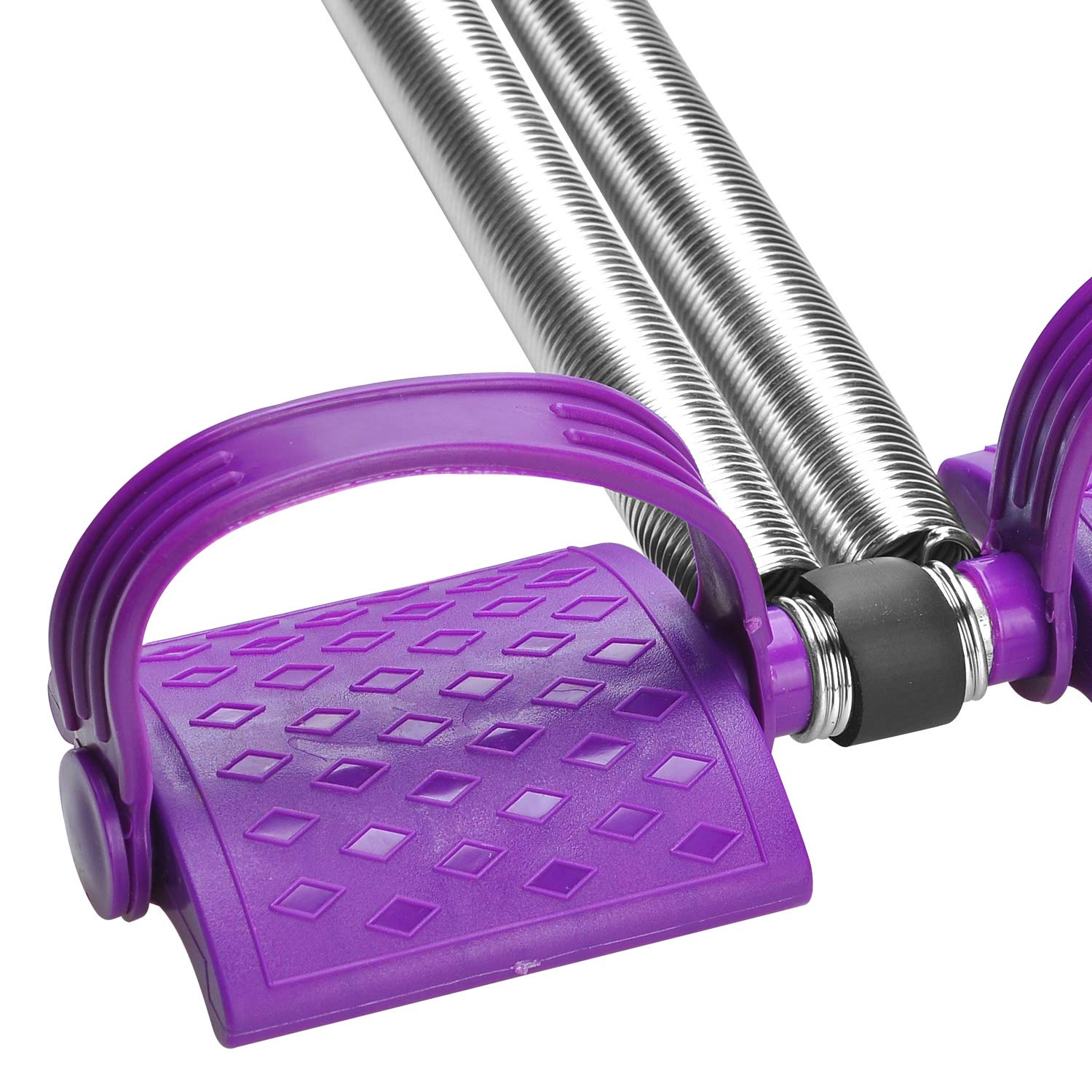 COVVY - Cuerda elástica para sentarse con doble resorte de tensión de pie, equipo para ejercitador de piernas abdominales, recortadora de abdomen, fitness, adelgazamiento, entrenamiento de culturismo