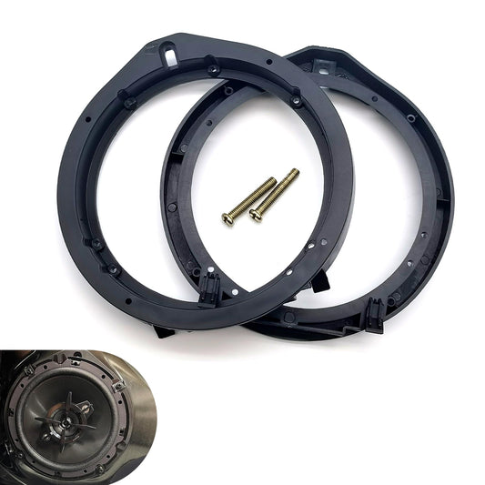 Adaptadores de Altavoz para Puerta XIZAKEE Negro con Tornillos 6.5 Pulgadas para Honda Fit