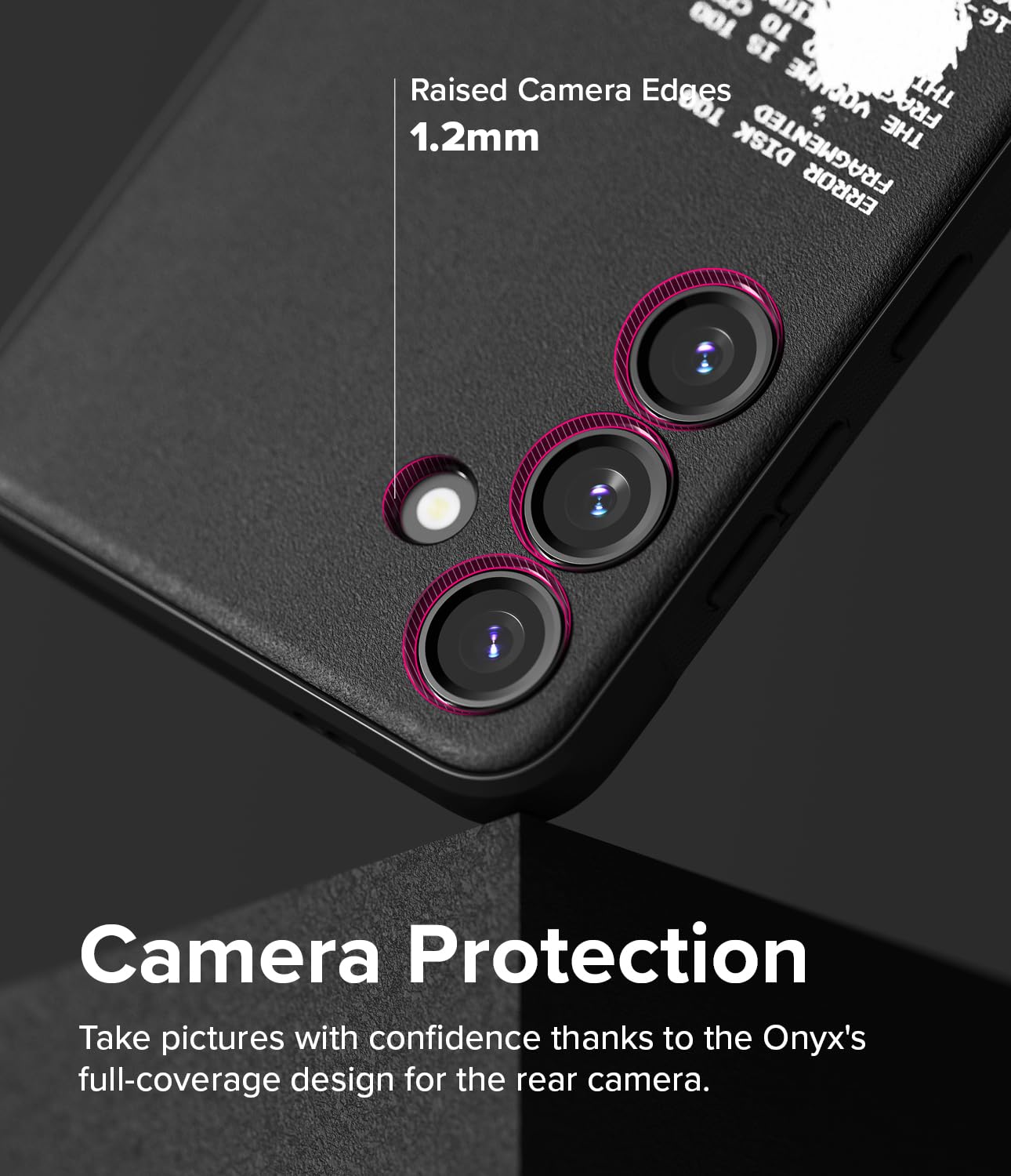 Funda Antihuellas Ringke para Samsung Galaxy S24 Negra Antideslizante