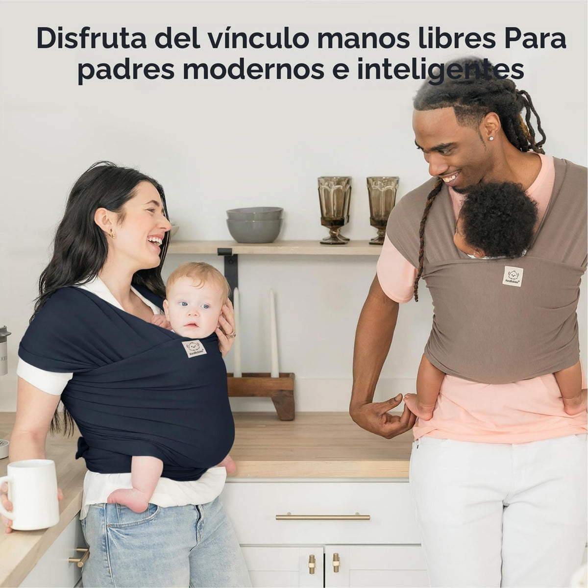 KeaBabies Portabebé desde el Nacimiento - Portabebés transpirables, portabebés para recién nacidos desde el nacimiento, portabebés para bebés recién nacidos, portabebés de manos libres para niños