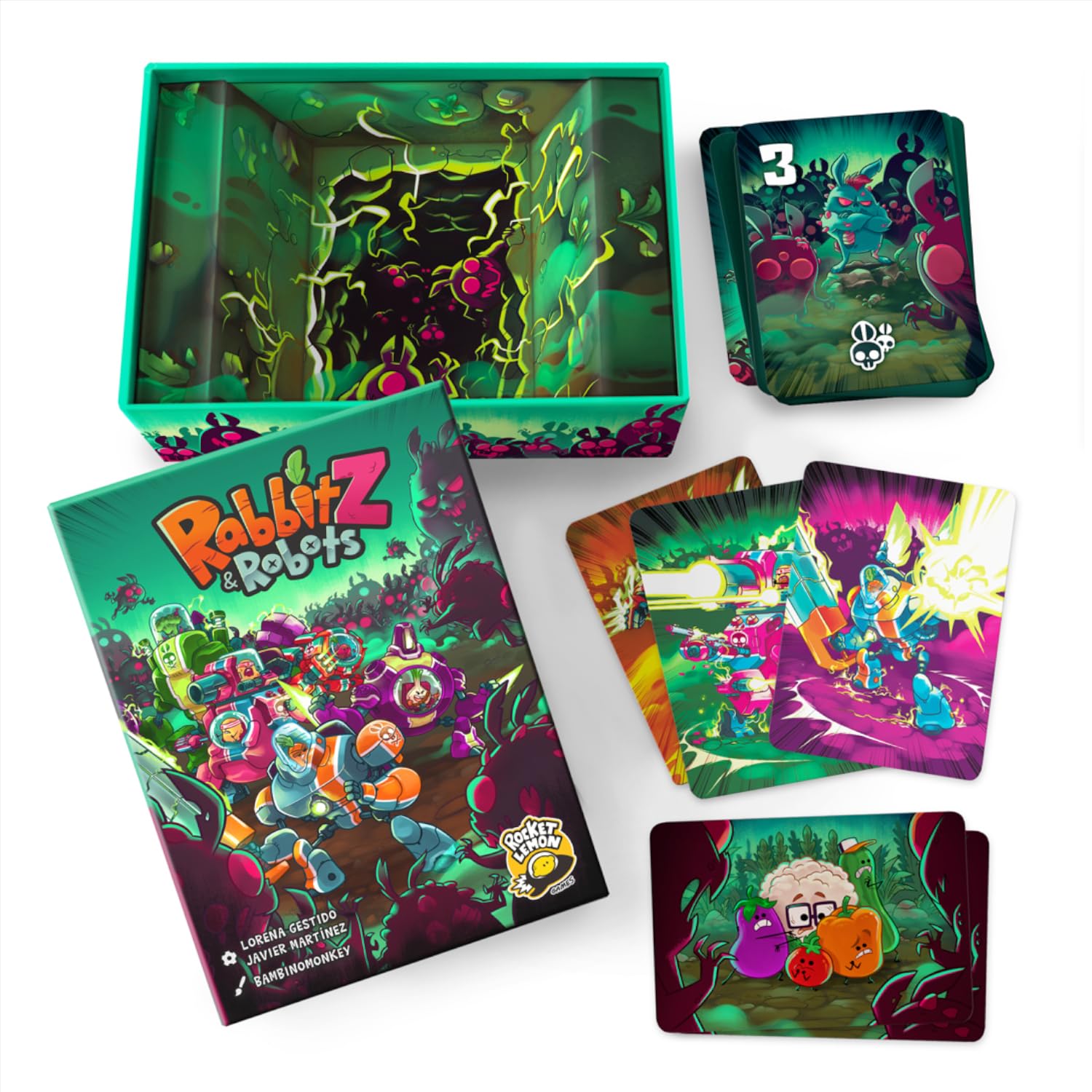 Juego Rocket Lemon Rabbitz & Robots