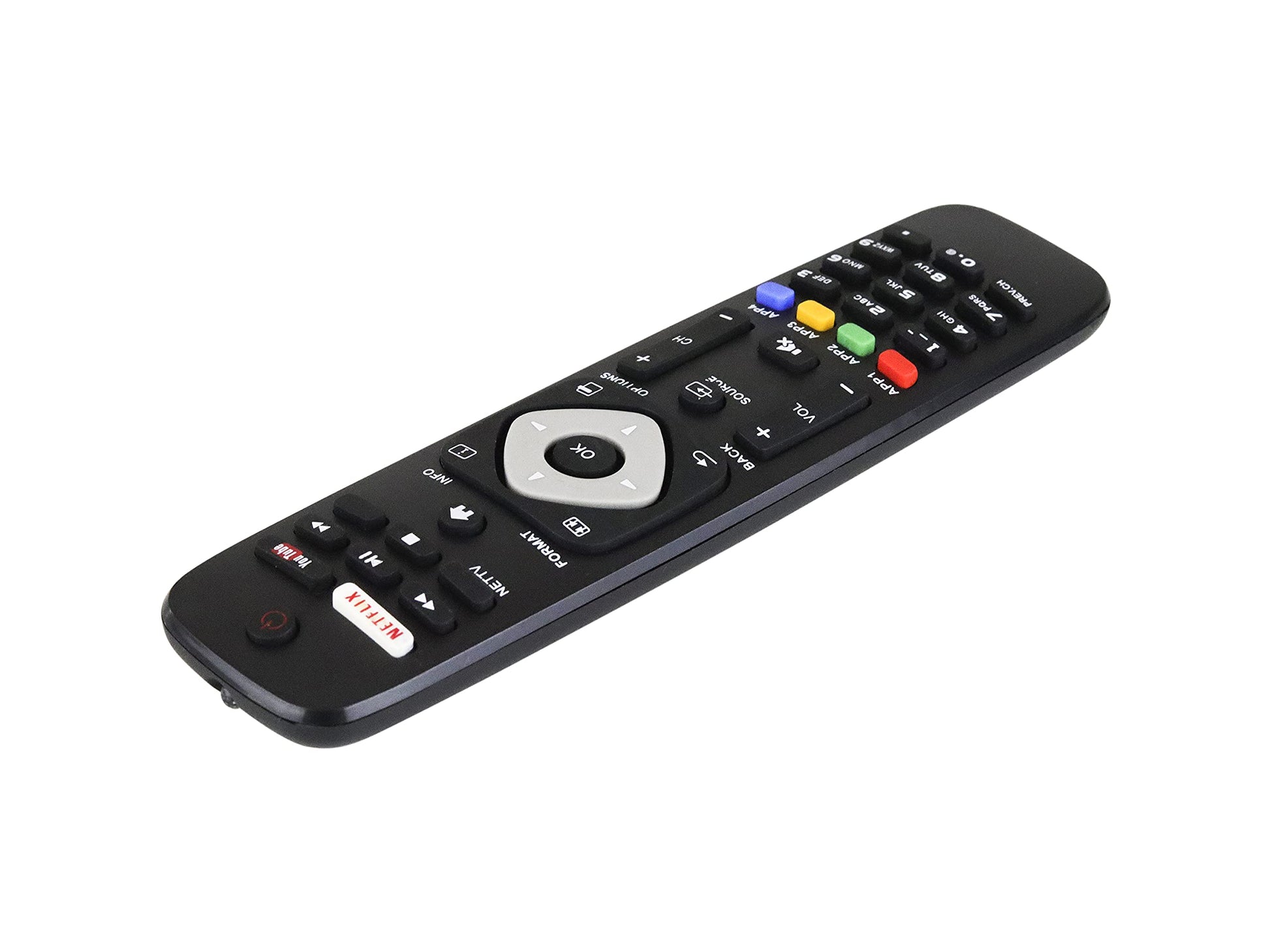 LIDERT Control Compatible con Philips Smart TV Netflix Youtube 4k