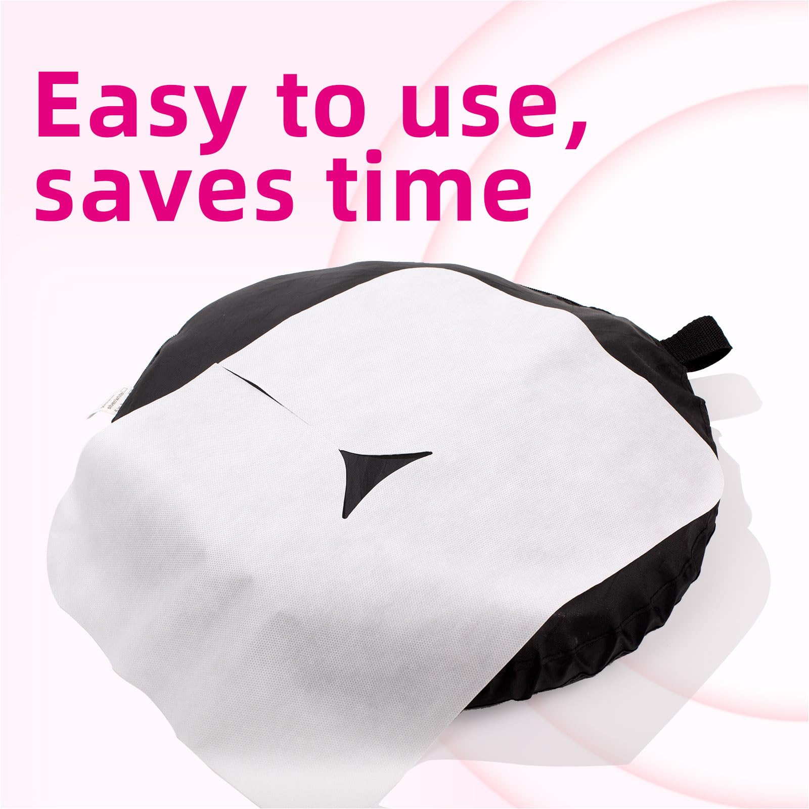 INNOVIO - Fundas desechables para cuna facial, 300 unidades, de grado médico, lujosas, suaves y no tejidas para mesa y silla de masaje, fundas desechables para reposacabezas de 16 x 12 pulgadas