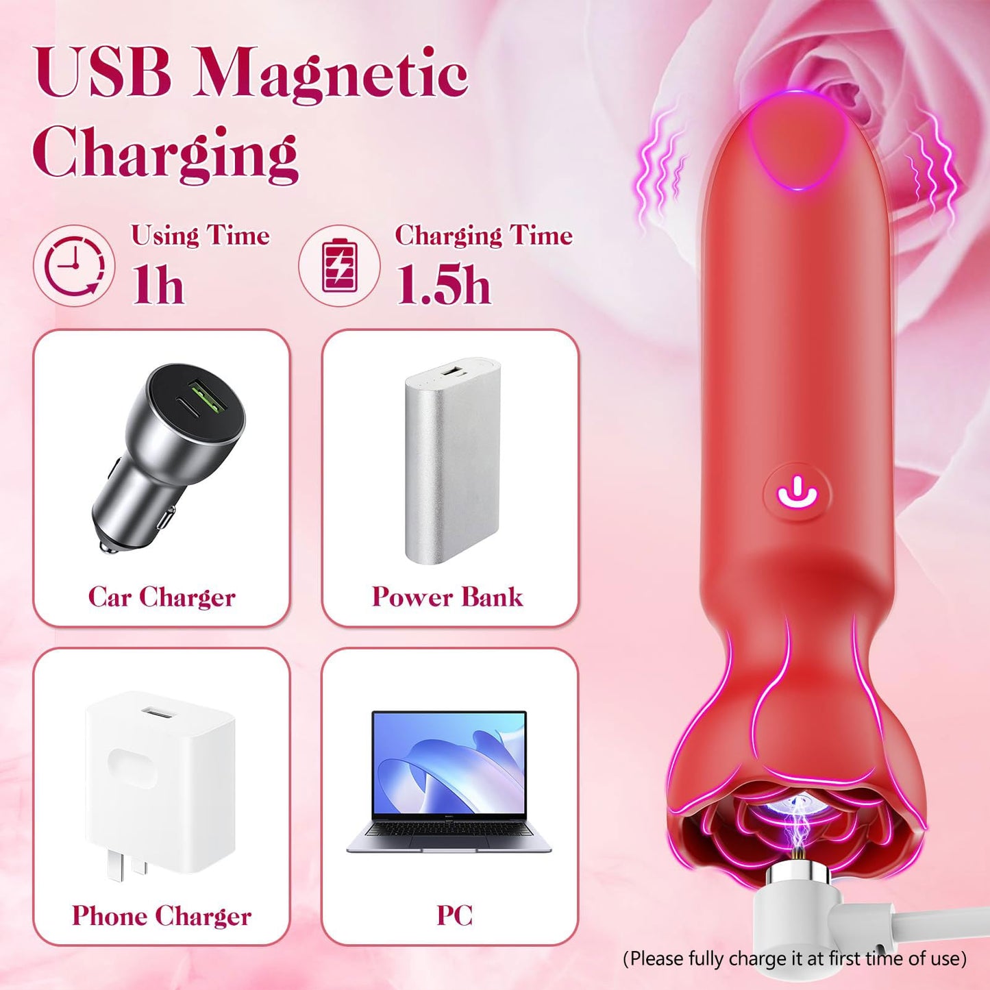 AXIVUX Mini Vibrador Bala Para Adultos: Vibradores Controlados Por App, Juguetes Sexuales Femeninos Con 9 Modos De Vibración, Consolador Con Efecto Lápiz Labial Para El Punto G Y El Clítoris, Vibrador
