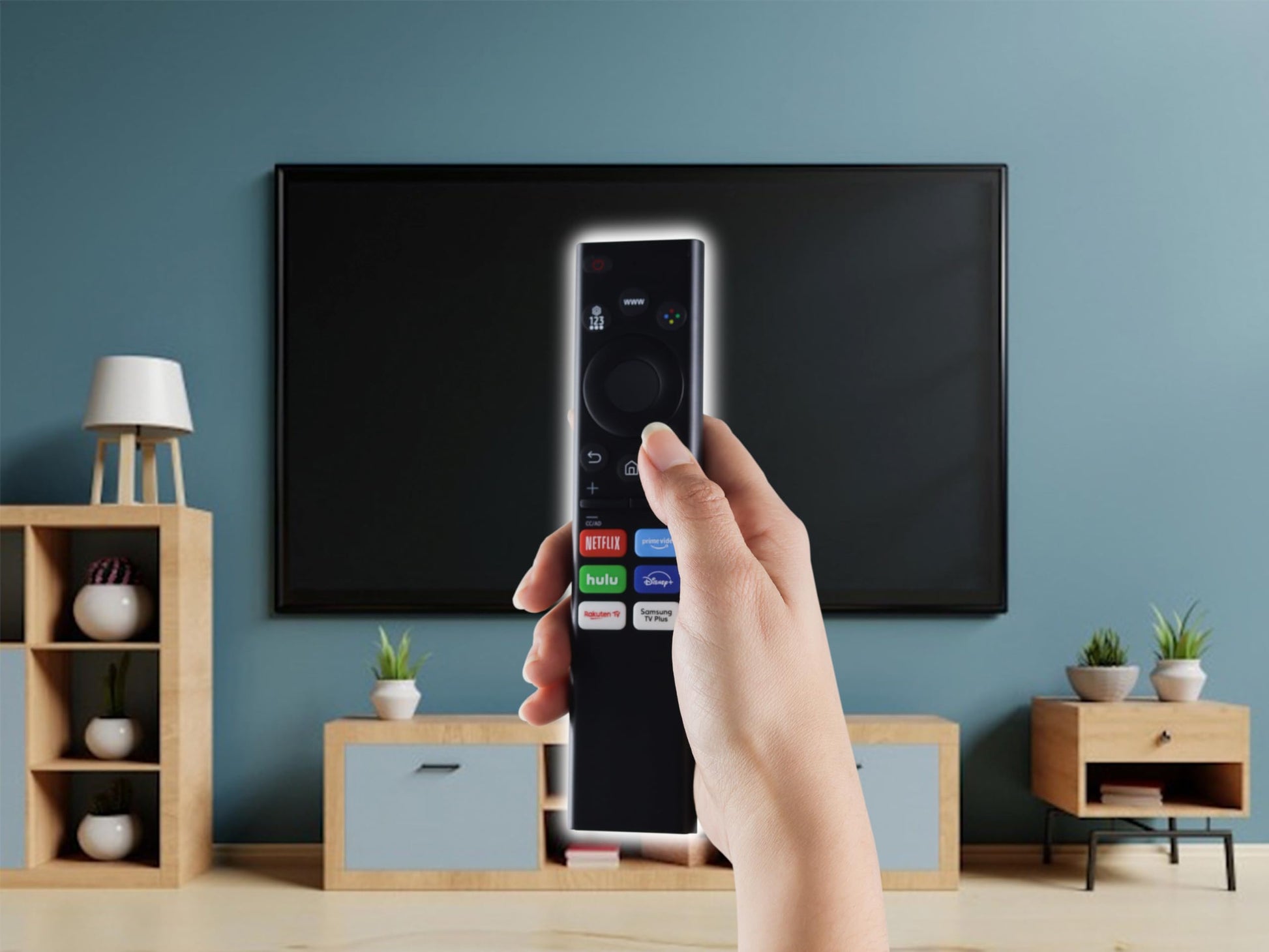 CONTROL EXPERT Control Compatible con Samsung Universal 4k Smart TV Apps UHD Pantalla BN59-01385A, BN59-01363A, BN59-01385D
