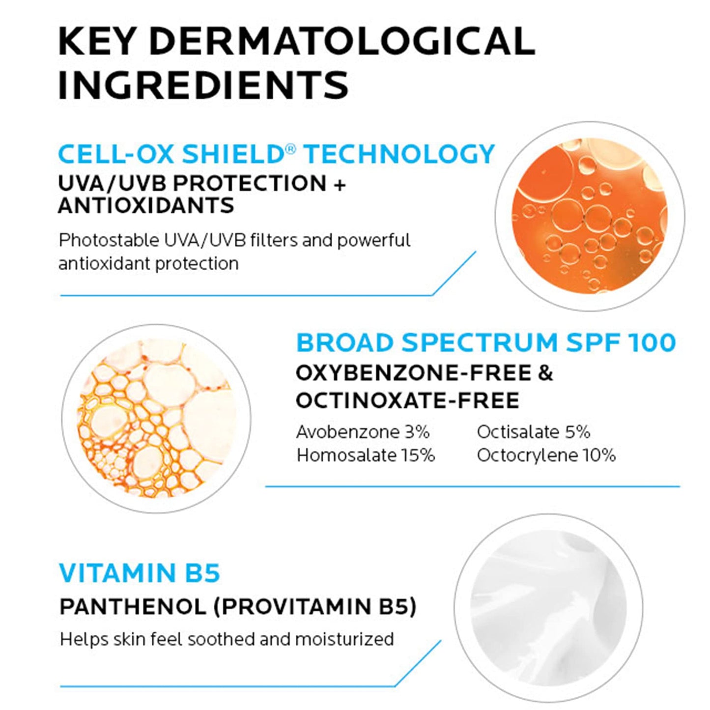 La Roche-Posay Anthelios Melt-in Milk Body & Face Sunscreen Lotion Broad Spectrum SPF 100, Oxybenzone & Octinoxate Free, Sunscreen for Kids, Adults & Sun Sensitive Skin, Unscented, 3 Fl oz